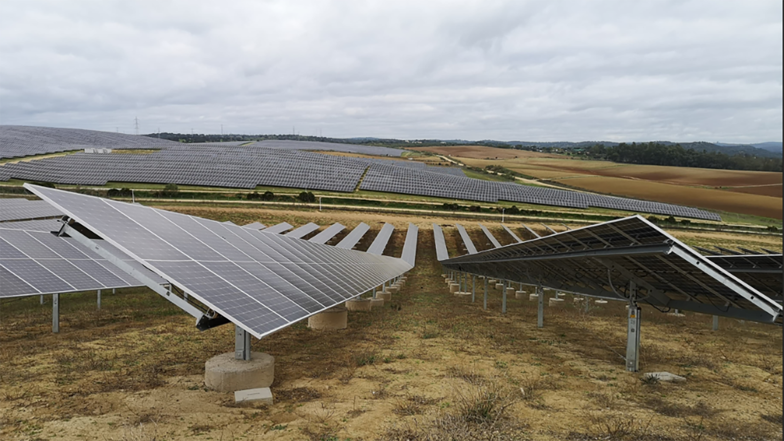 La  planta fotovoltaica, Guillena Santos, de Grupo Ansasol.