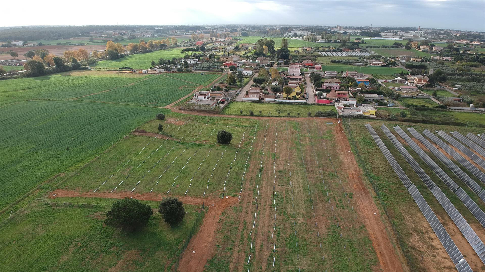 RIC Energy inicia la construcción de sus primeras plantas fotovoltaicas en Italia.