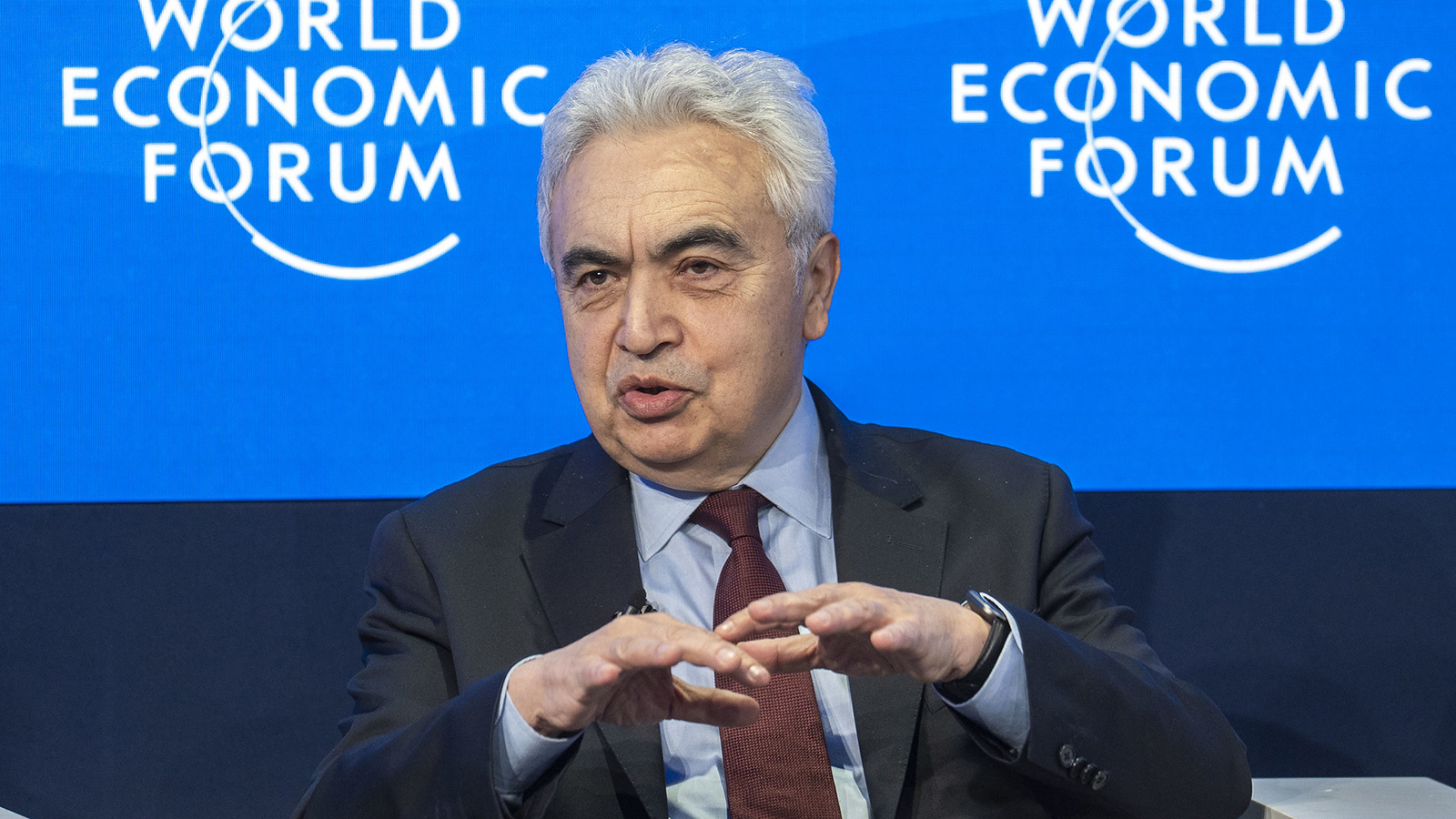 El director ejecutivo de la Agencia Internacional de la Energía (AIE), Fatih Birol. - Foro Económico Mundial / Valeriano Di Domenico