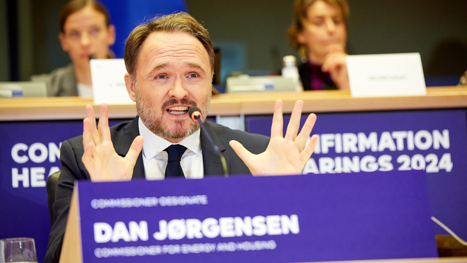 El comisario europeo de Energía y Vivienda, el danés Dan Jørgensen. - Bogdan Hoyaux
