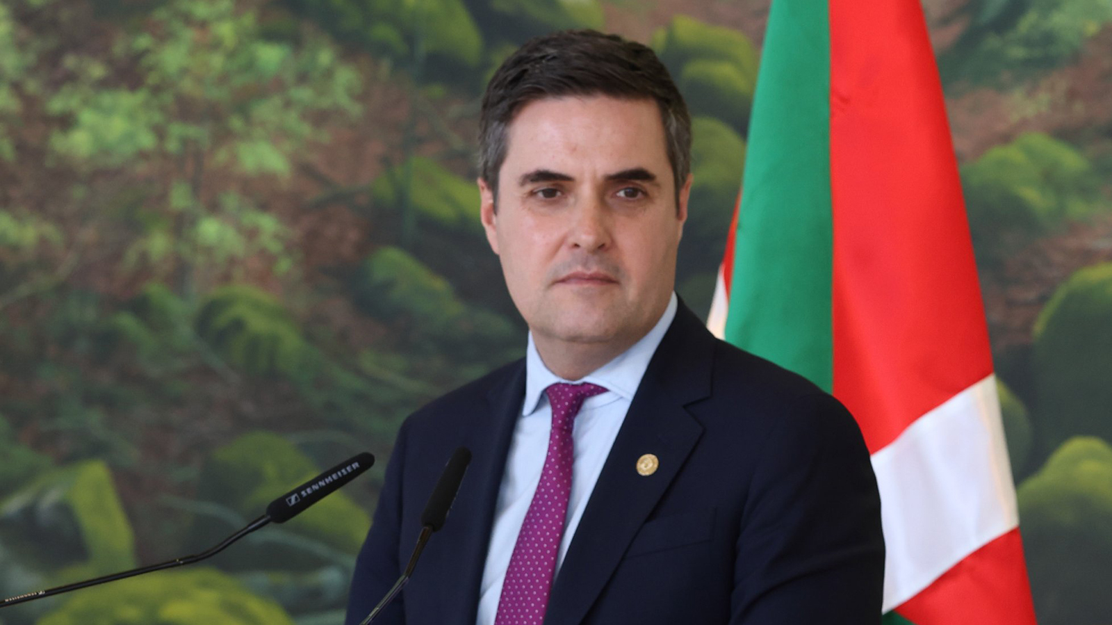 El consejero de Industria, Transición Energética y Sostenibilidad, Mikel Jauregi. - @AlbertDalmau