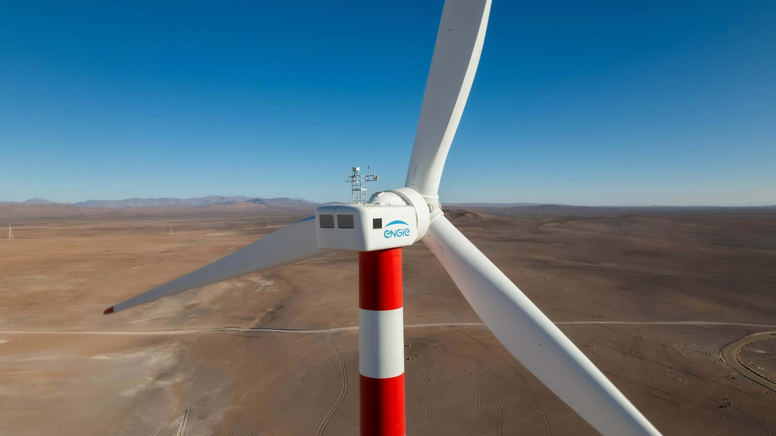 Aerogenerador de Engie en Chile. - Engie
