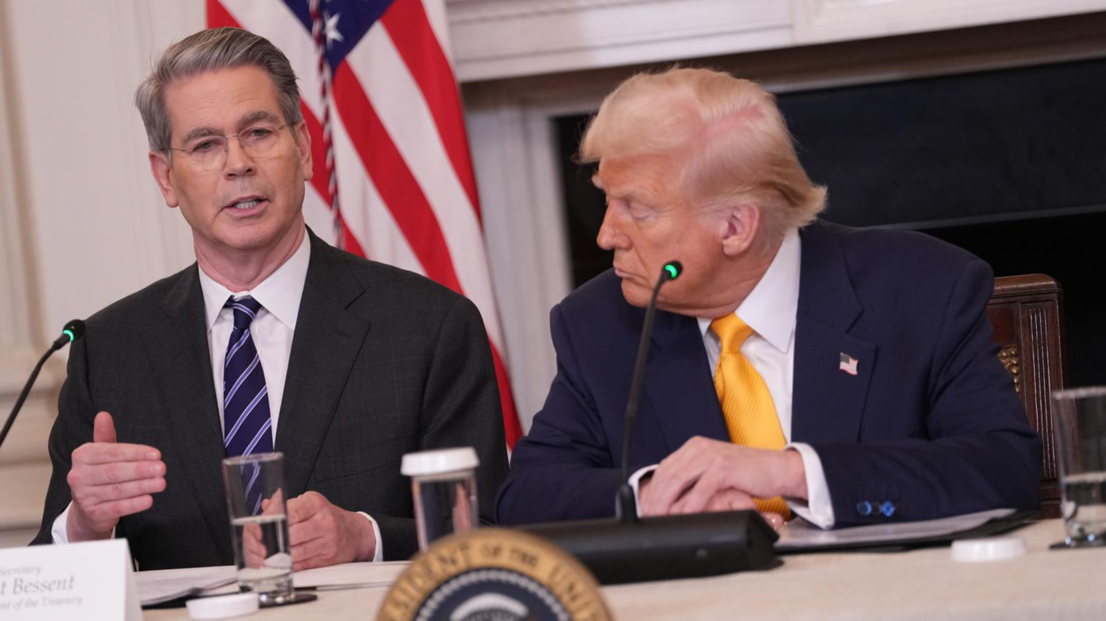 El secretario de Estado de EEUU, Scott Bessent. - Europa Press/Contacto/Chris Kleponis