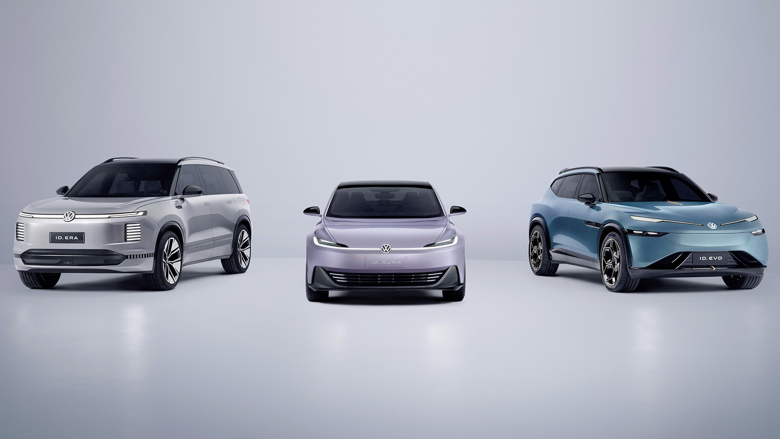 Volkswagen ID. ERA, ID. Aura e ID.Evo