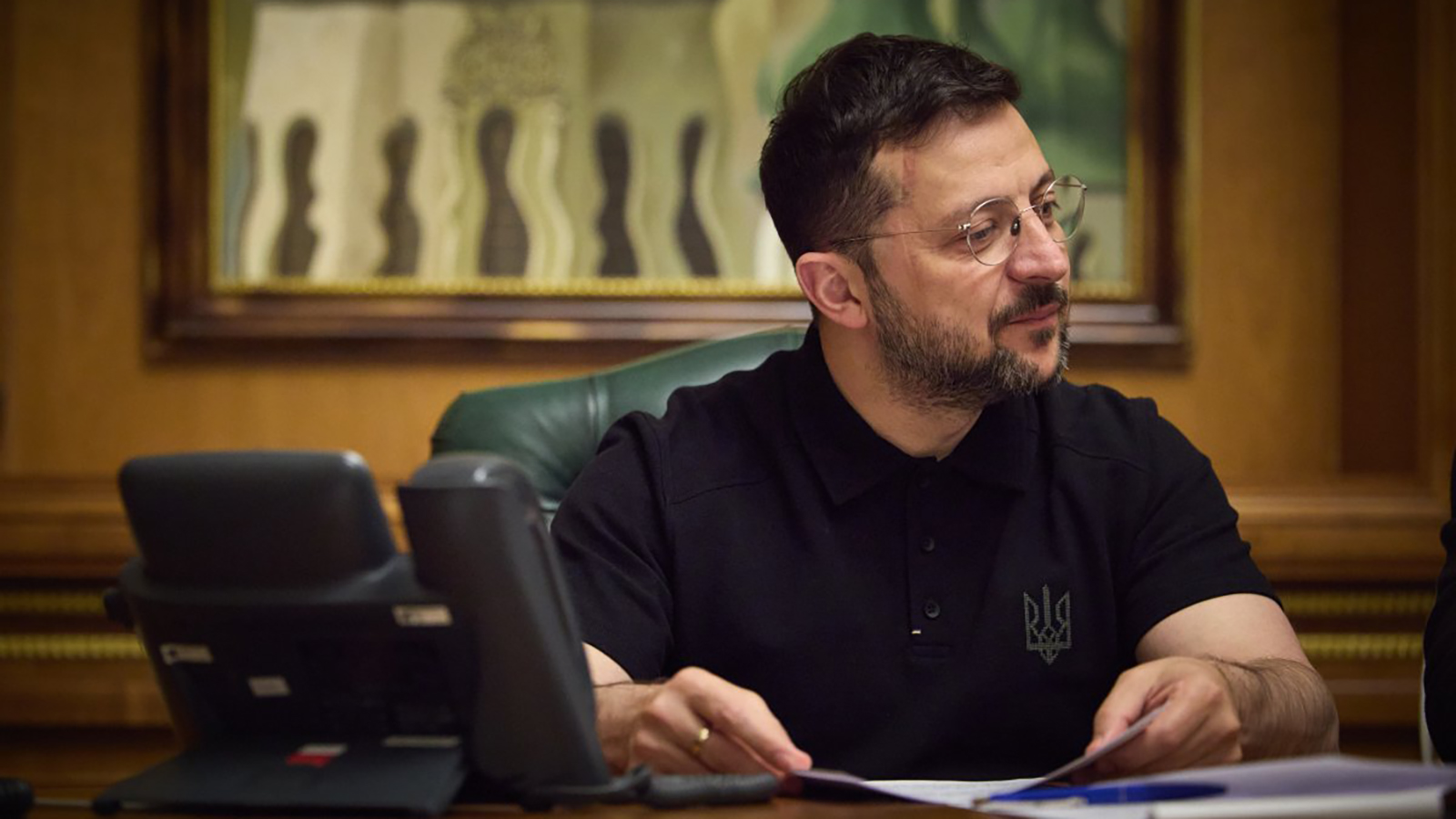 El presidente de Ucrania, Volodímir Zelenski. - @ZelenskyyUa