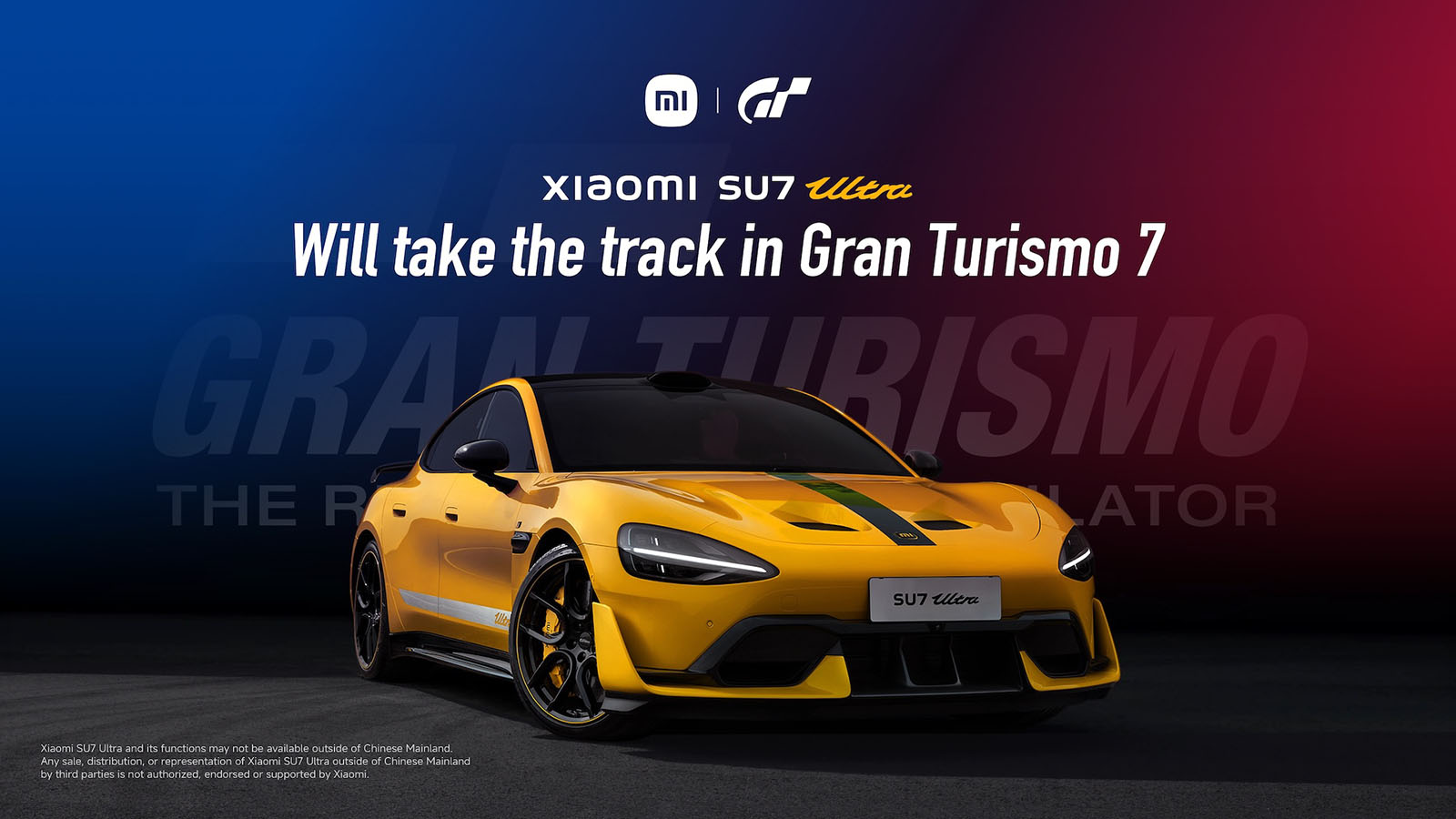 Será el primer coche chino en aparecer en el afamado videojuego. - Xiaomi /></p><p>Pero este no es el único hito que ha conseguido el SU7 Ultra, ya que la firma de telecomunicaciones se convertirá en la primera marca china en aparecer en el afamado <strong>videojuego Gran Turismo. Lo hará en el GT 7 (disponible para Playstation 4 y 5)</strong> y se adelantará así a otras del gigante asiático como <a href=