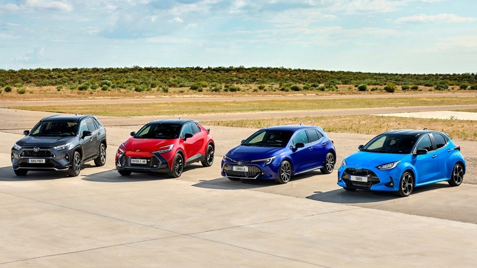 Gama de turismos de Toyota España. - Toyota