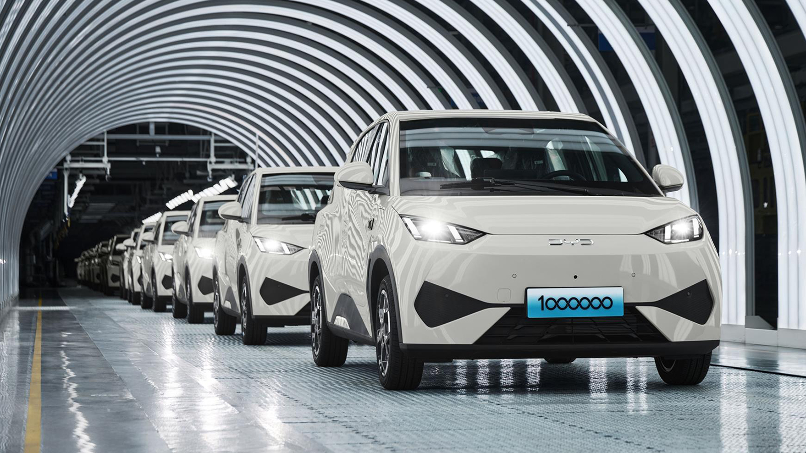 BYD alcanza el hito de producir un millón de vehículos de su modelo Dolphin Surf. - BYD