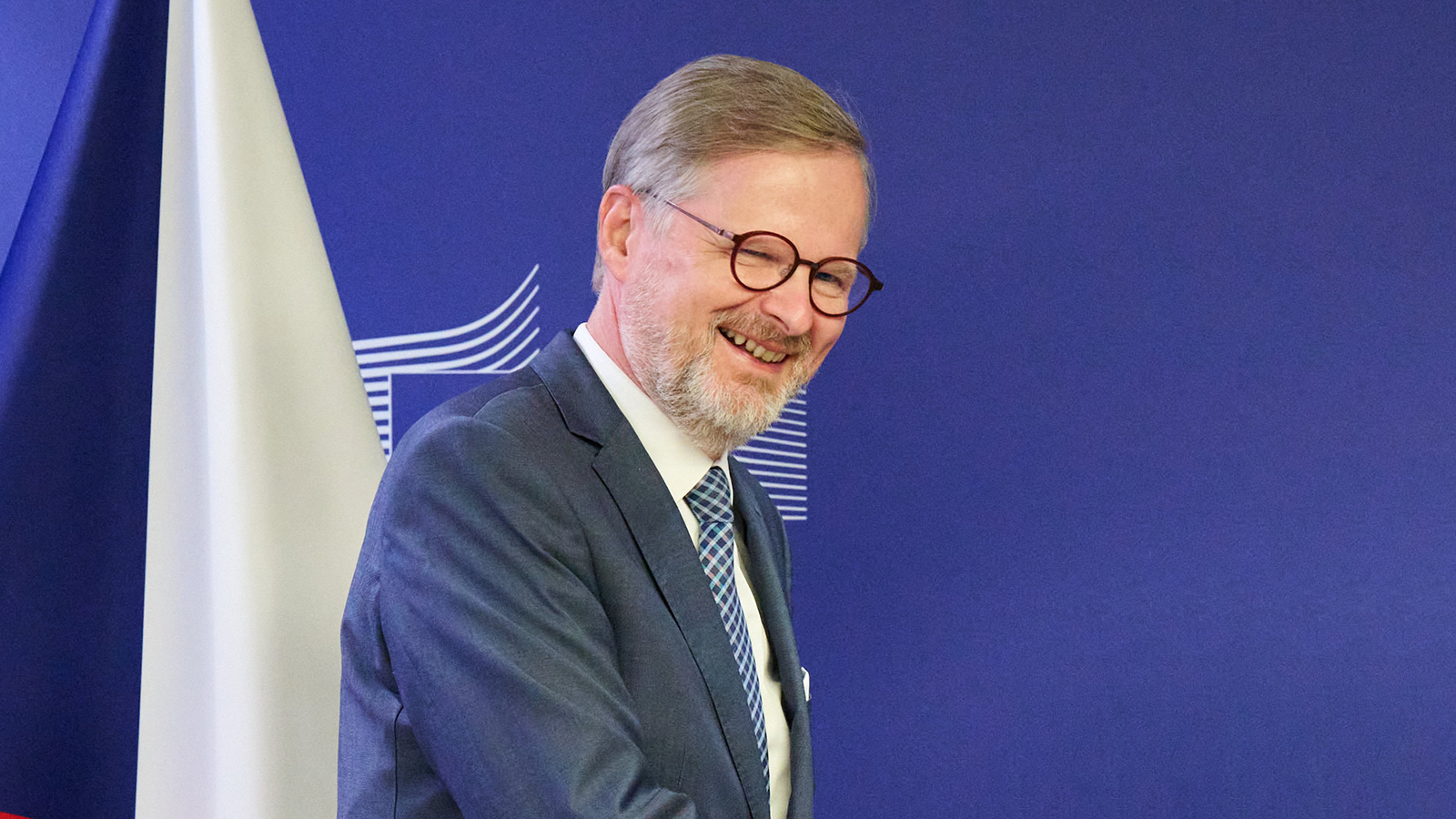 El primer ministro de República Checa, el conservador Petr Fiala. - Dati Bendo