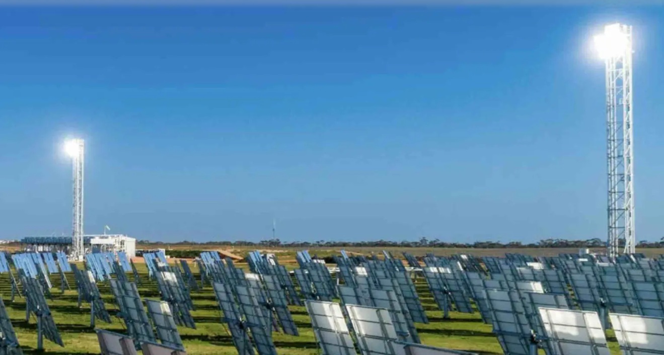 Planta piloto termosolar Carwarp de RayGen en Australia. - RayGen