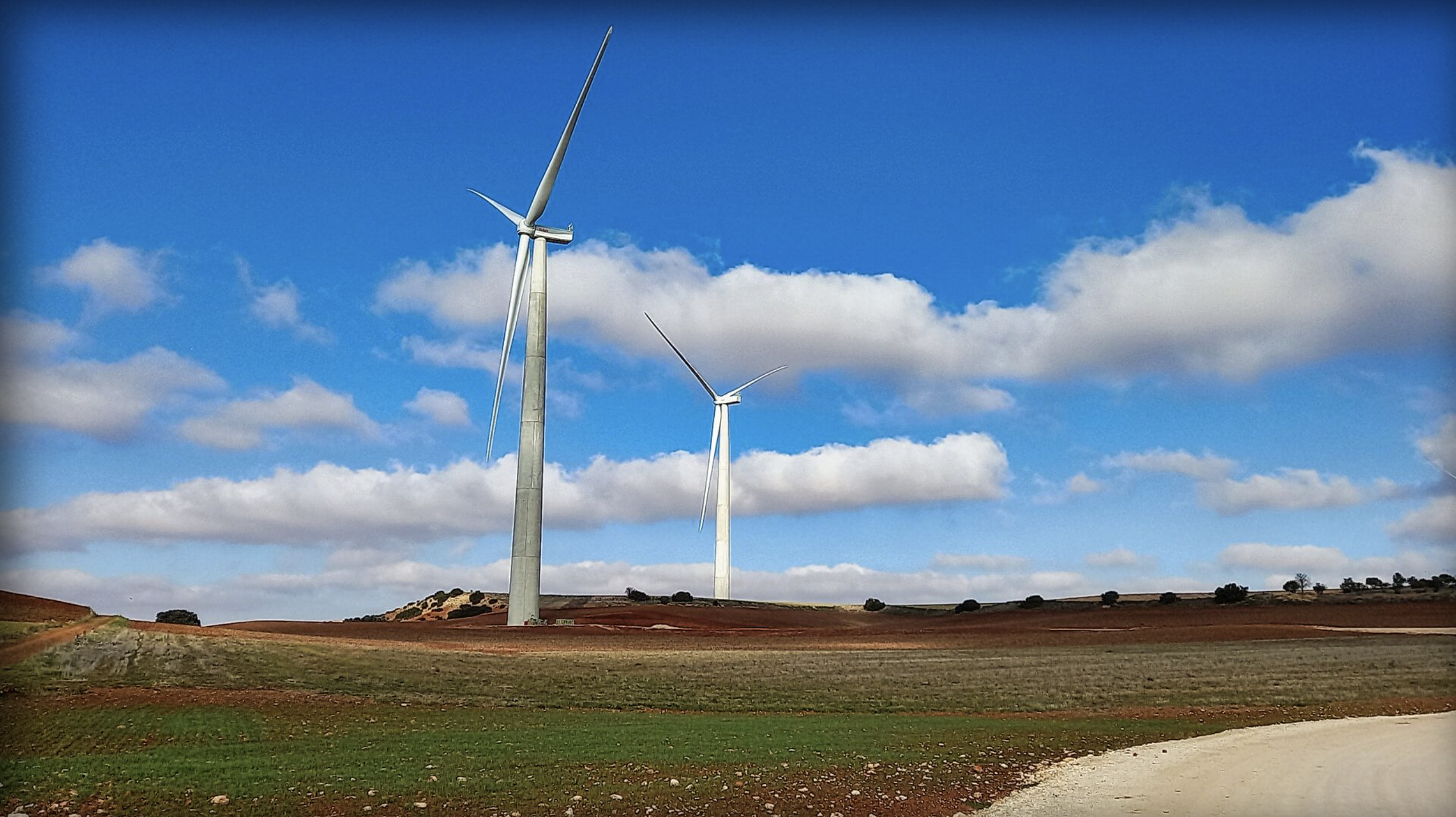 Parque eólico de Gecama. - FOTO: Enlight