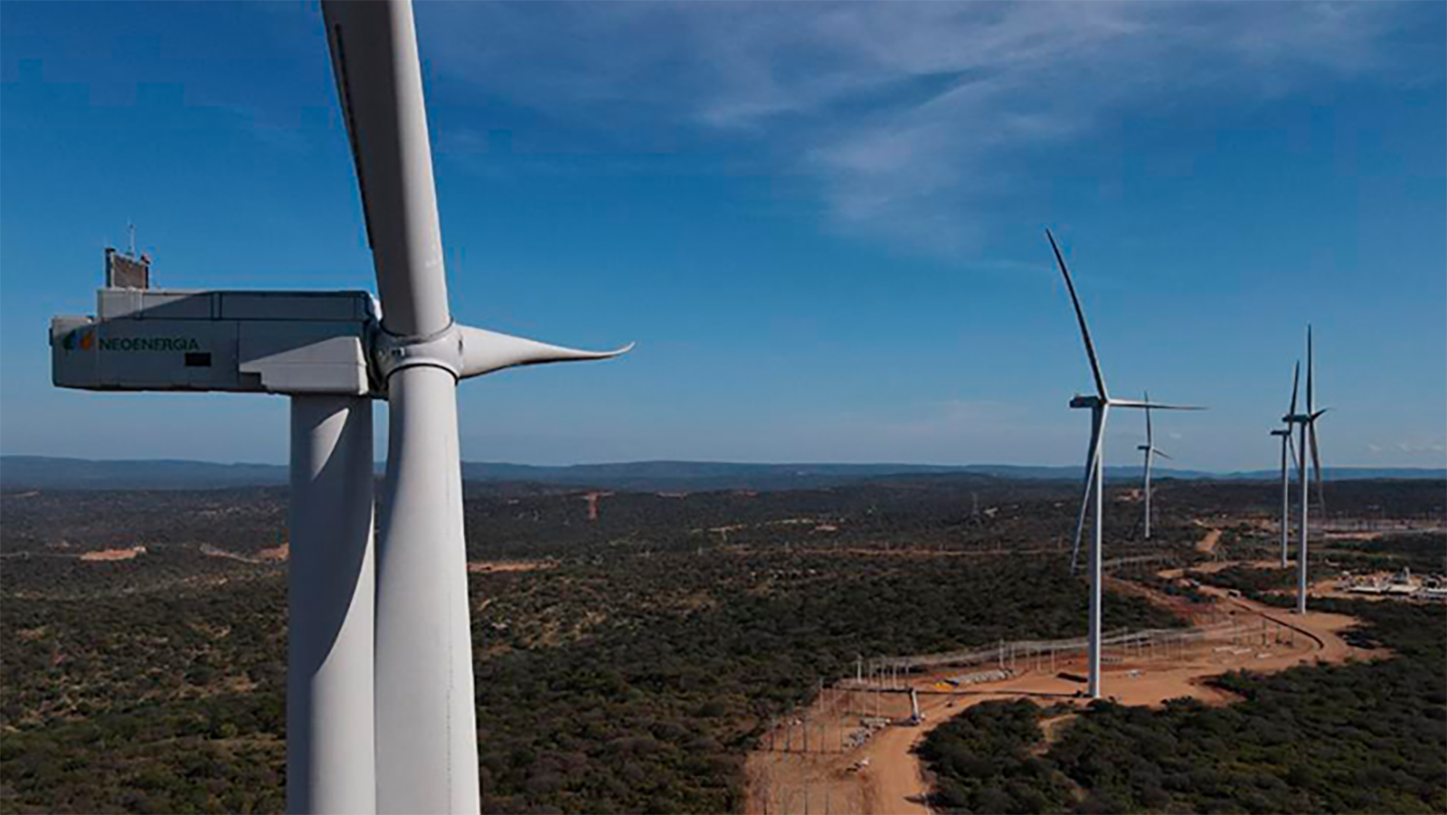 El complejo eólico terrestre de Oitis de Neoenergia (Iberdrola). - Iberdrola
