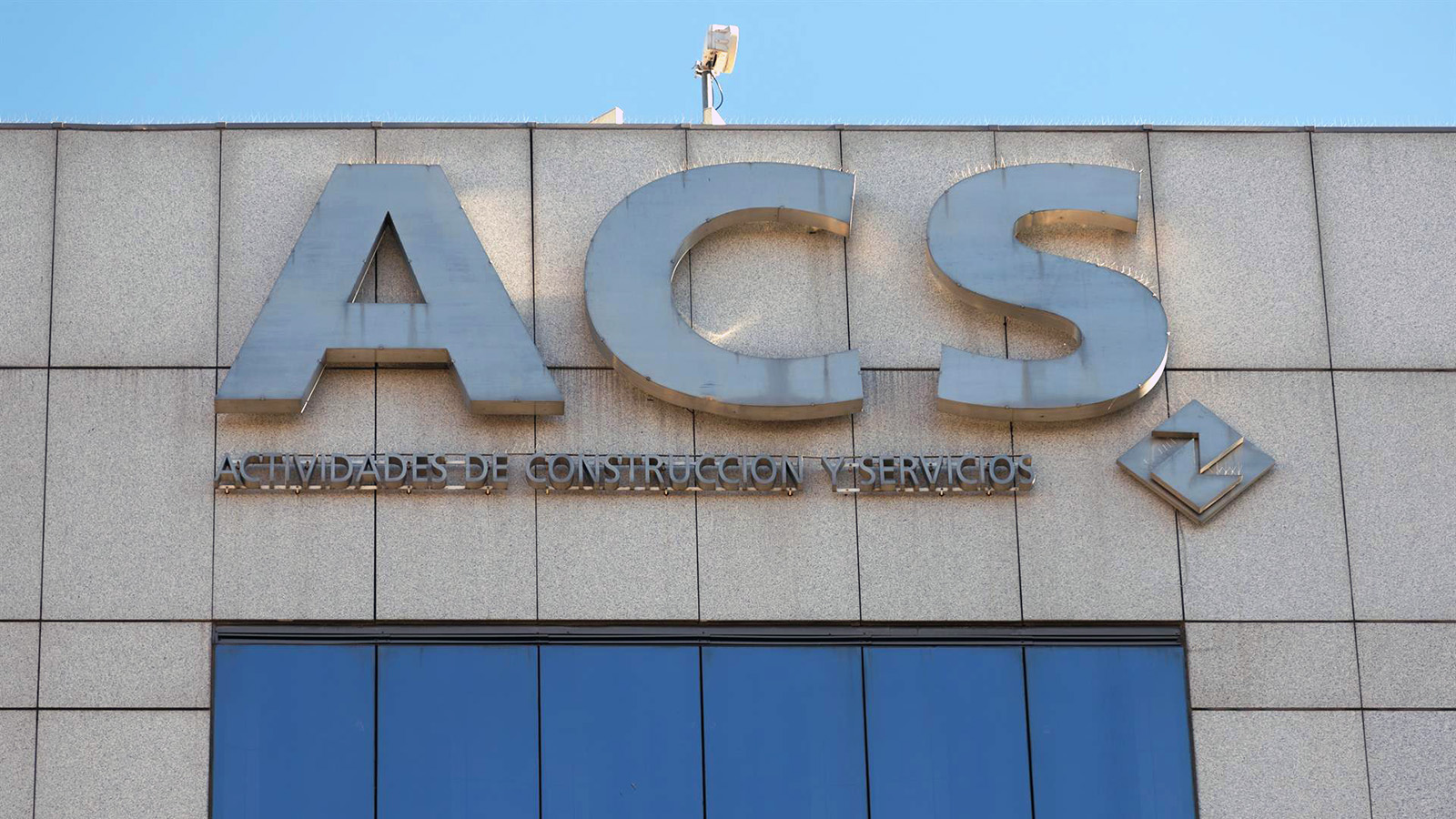 Fachada de la sede de ACS, en Madrid (España). - Eduardo Parra - Europa Press 