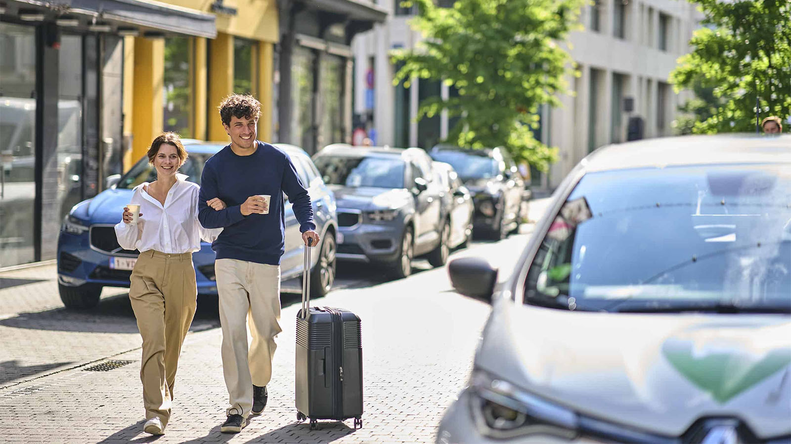 Los eléctricos están ahora disponibles pero son más caros.  - Greenmobility