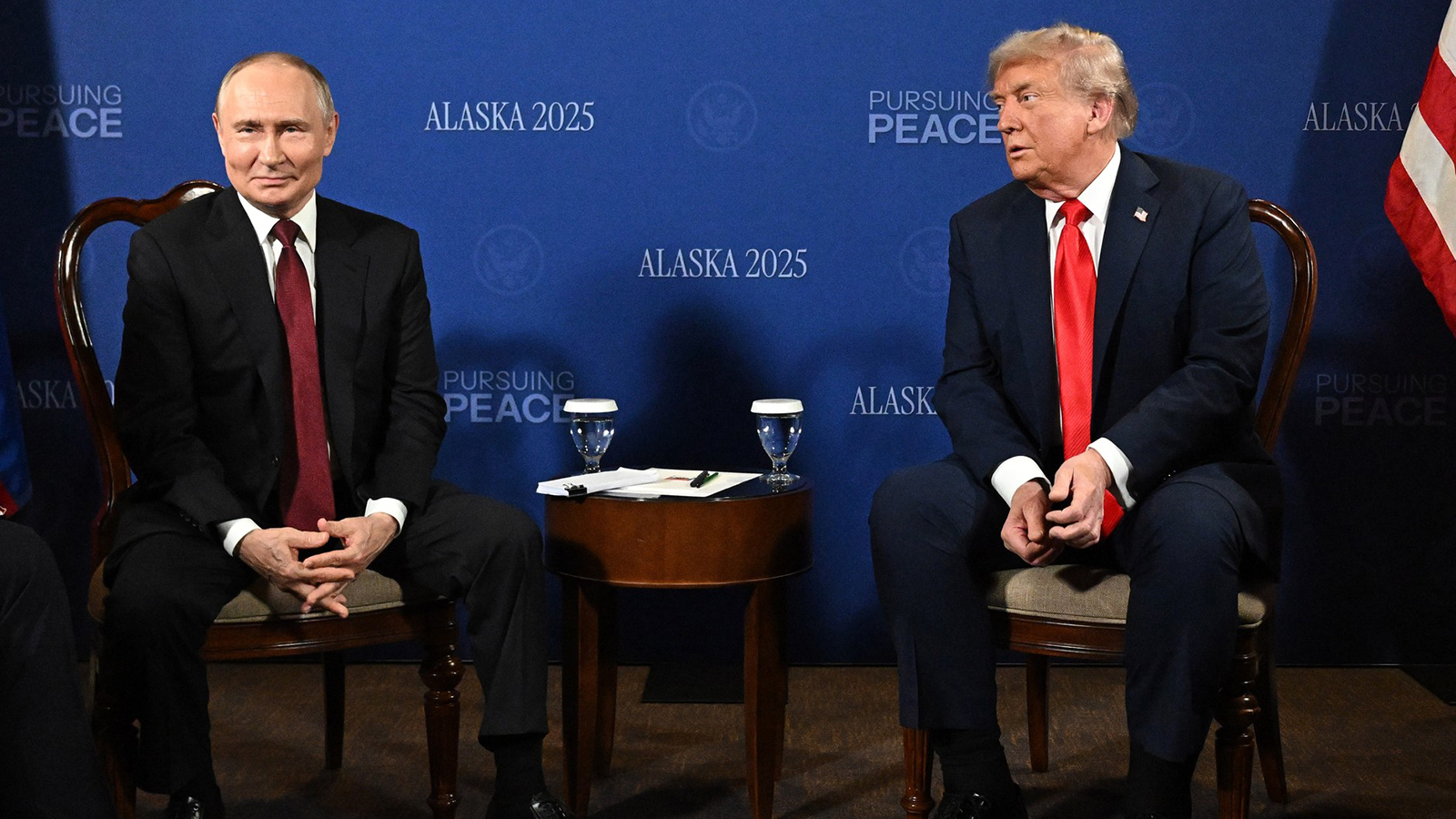 El presidente de Rusia, Vladímir Putin, y el Presidente de EEUU, Donald Trump. - Sergei Bobylev, RIA Novosti