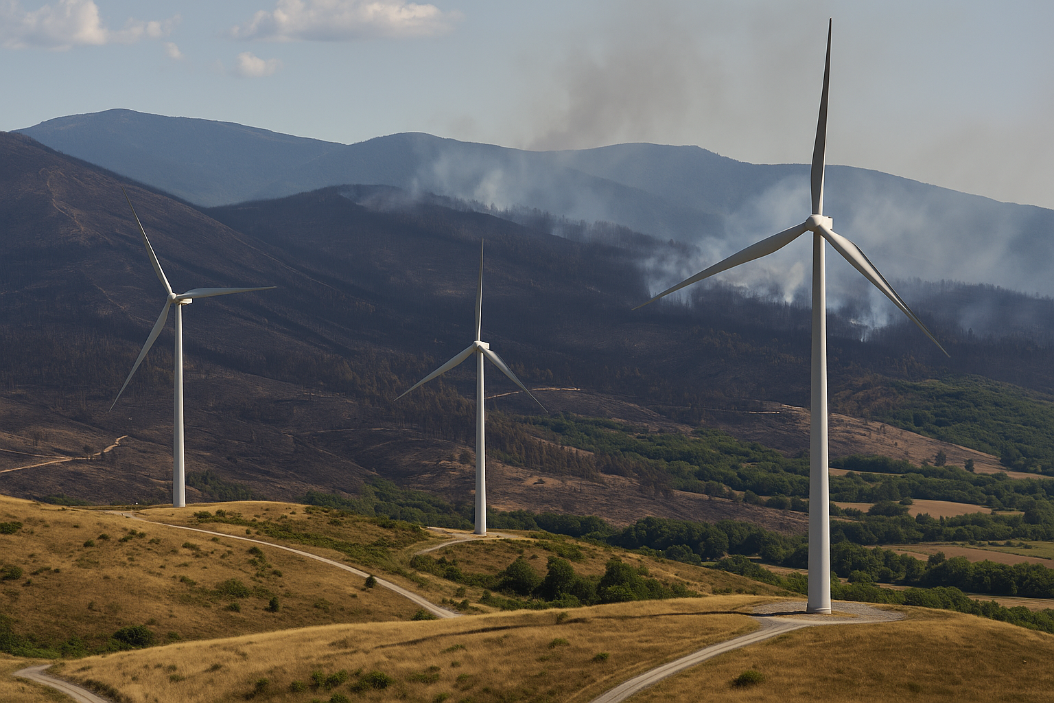 Imagen creada con IA. /></p><h3>La Ley de Montes y los terrenos incendiados</h3>
<p>Aun con todo, conviene aclarar lo que dice la legislación respecto a la recalificación de terrenos quemados. La <a href=