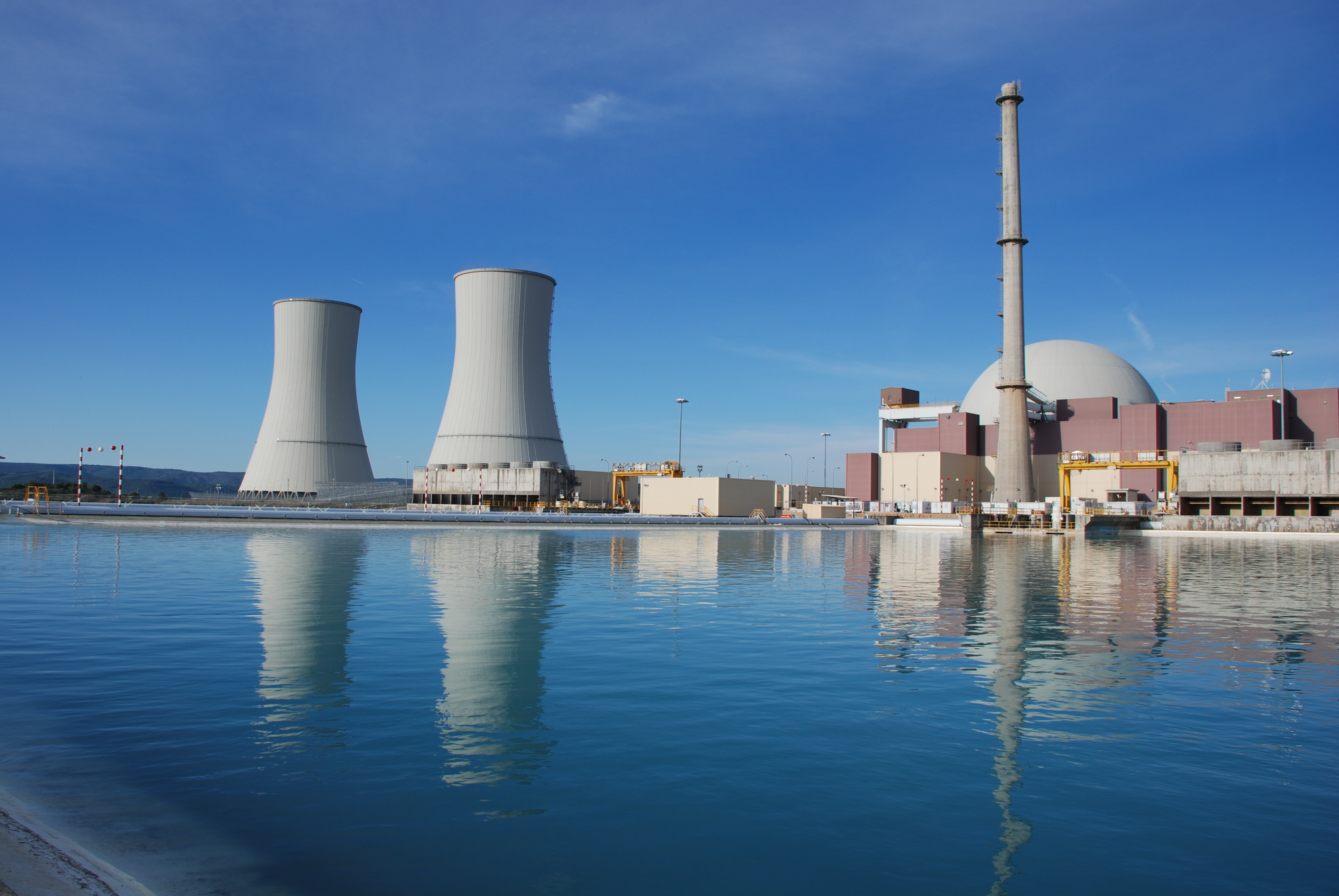 Central nuclear de Almaraz.