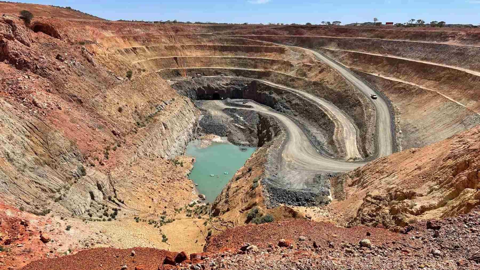 Mina a cielo abierto de RWE en Alemania. FOTO: RWE.
