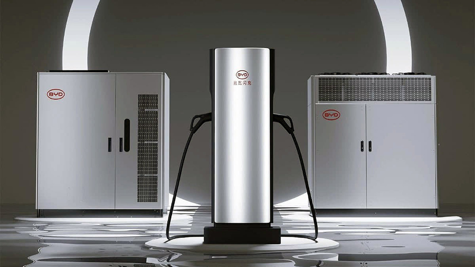 Los cargadores europeos tendrá una manguera en lugar de dos. - BYD