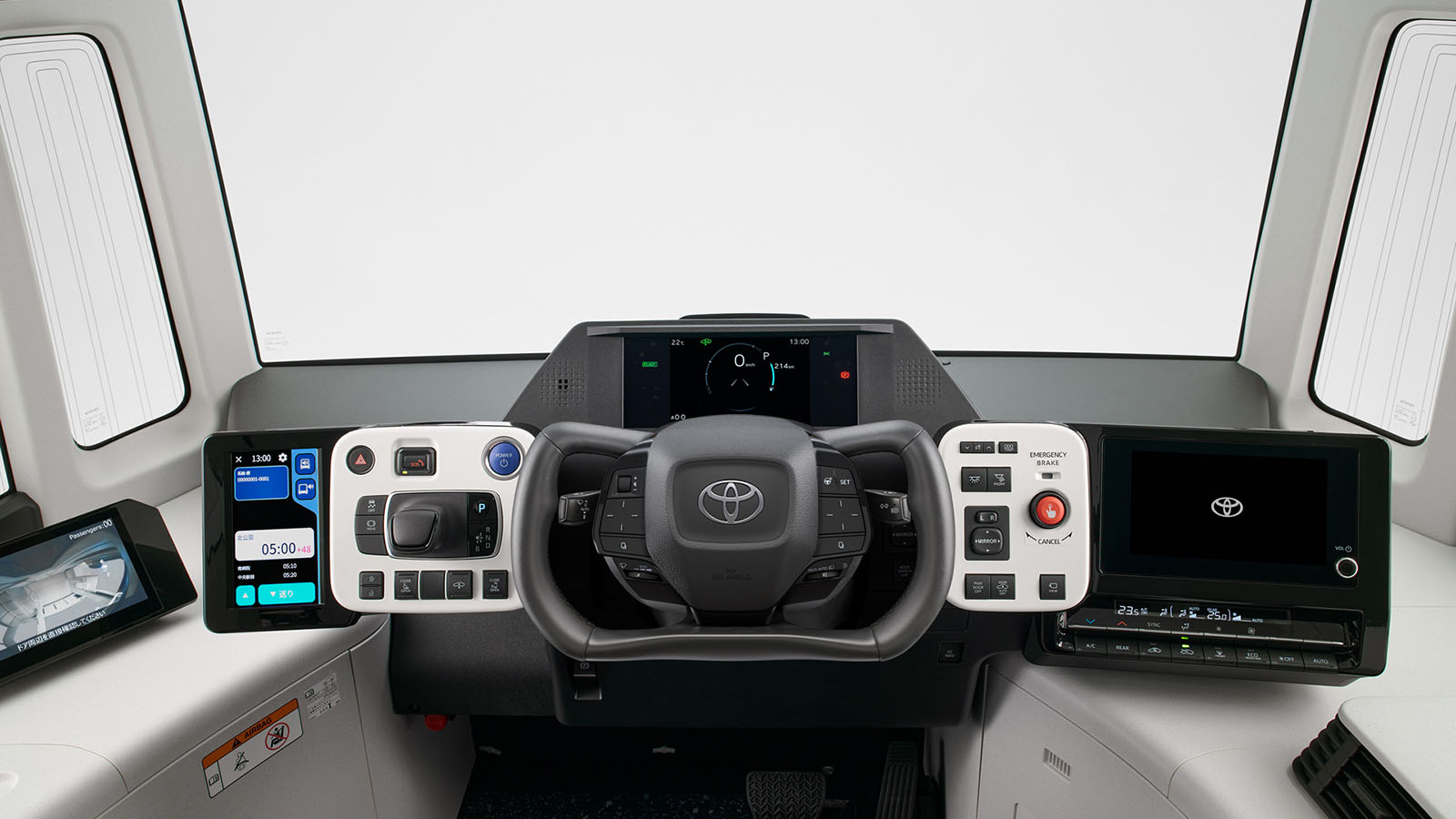 El interior luce futurista gracias al steer-by-wire - Toyota /></p><p>La apuesta tecnológica es otro de sus puntos clave. El e-Palette ya es compatible con conducción automatizada de nivel 2 y está preparado para <strong>evolucionar a nivel 4 antes de 2027</strong>, integrando sensores avanzados como cámaras, LiDAR y kits de hardware/software de varias empresas, gestionados a través de la Vehicle Control Interface (VCI) de Toyota. Este enfoque modular y abierto permitirá que la conducción autónoma vaya escalando según las necesidades de operadores y marcos regulatorios.</p>
<blockquote><p>Relacionado:</p><p><a href=