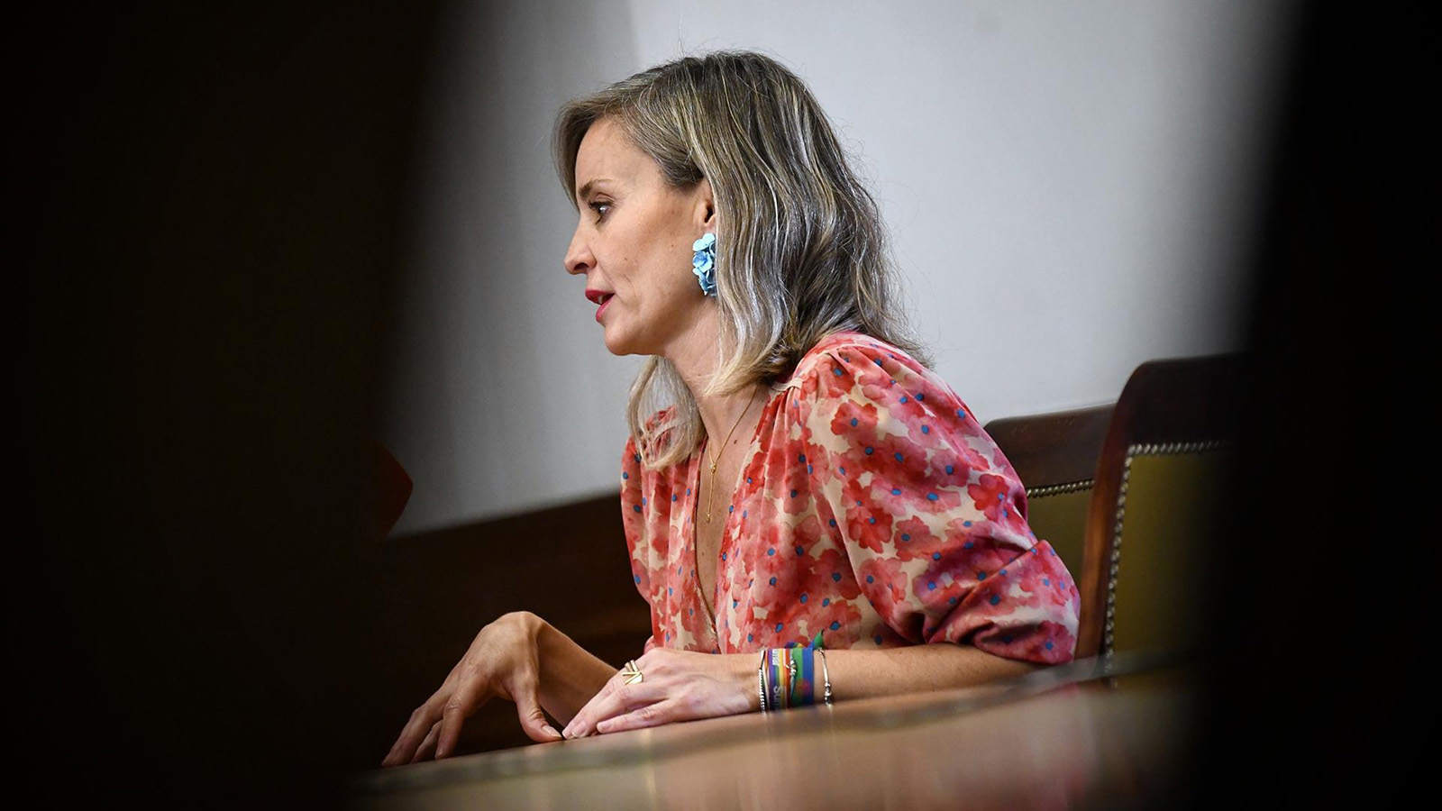 La portavoz de Sumar en el Congreso, Verónica Martínez Barbero, durante una entrevista para Europa Press. - Fernando Sánchez - Europa Press