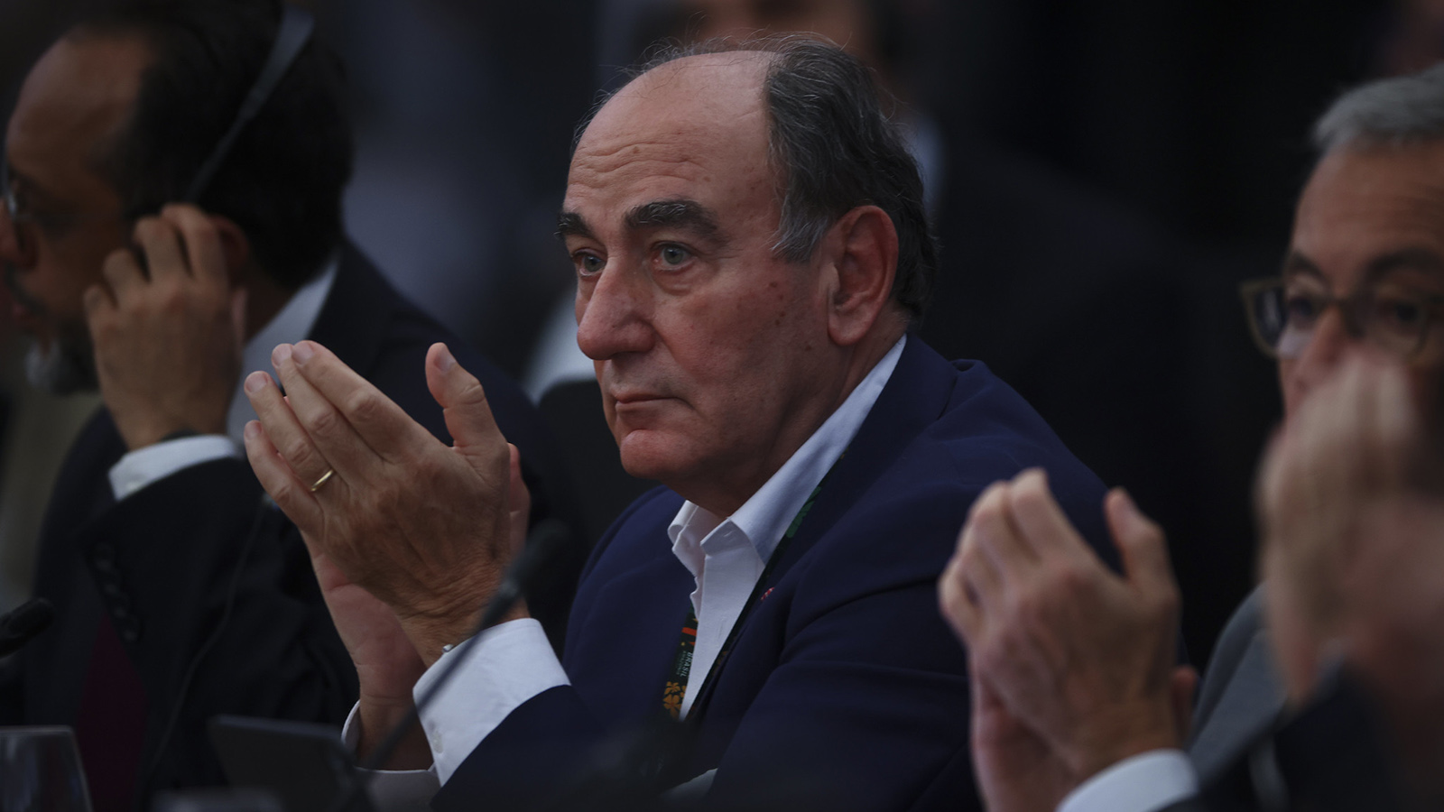 El presidente de Iberdrola, Ignacio Sánchez Galán, participa en la Sesión Plenaria General de Líderes de la COP30.  - Ueslei Marcelino/COP30