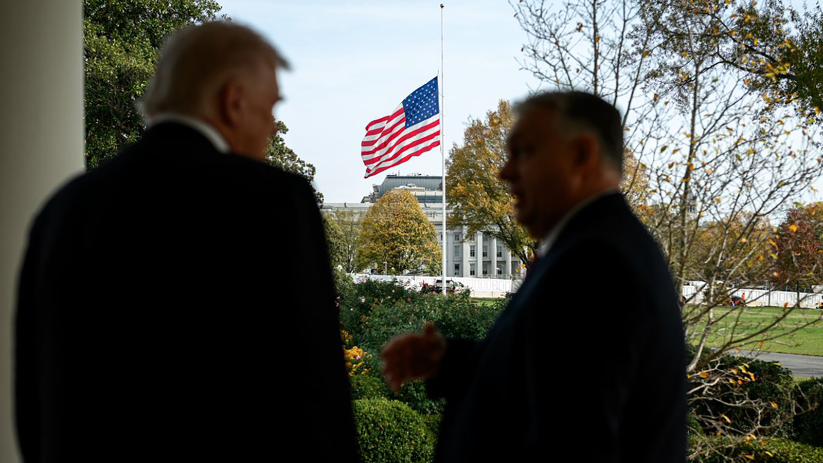 El primer ministro de Hungría, Viktor Orbán y el de EEUU, Donald Trump. - The White House