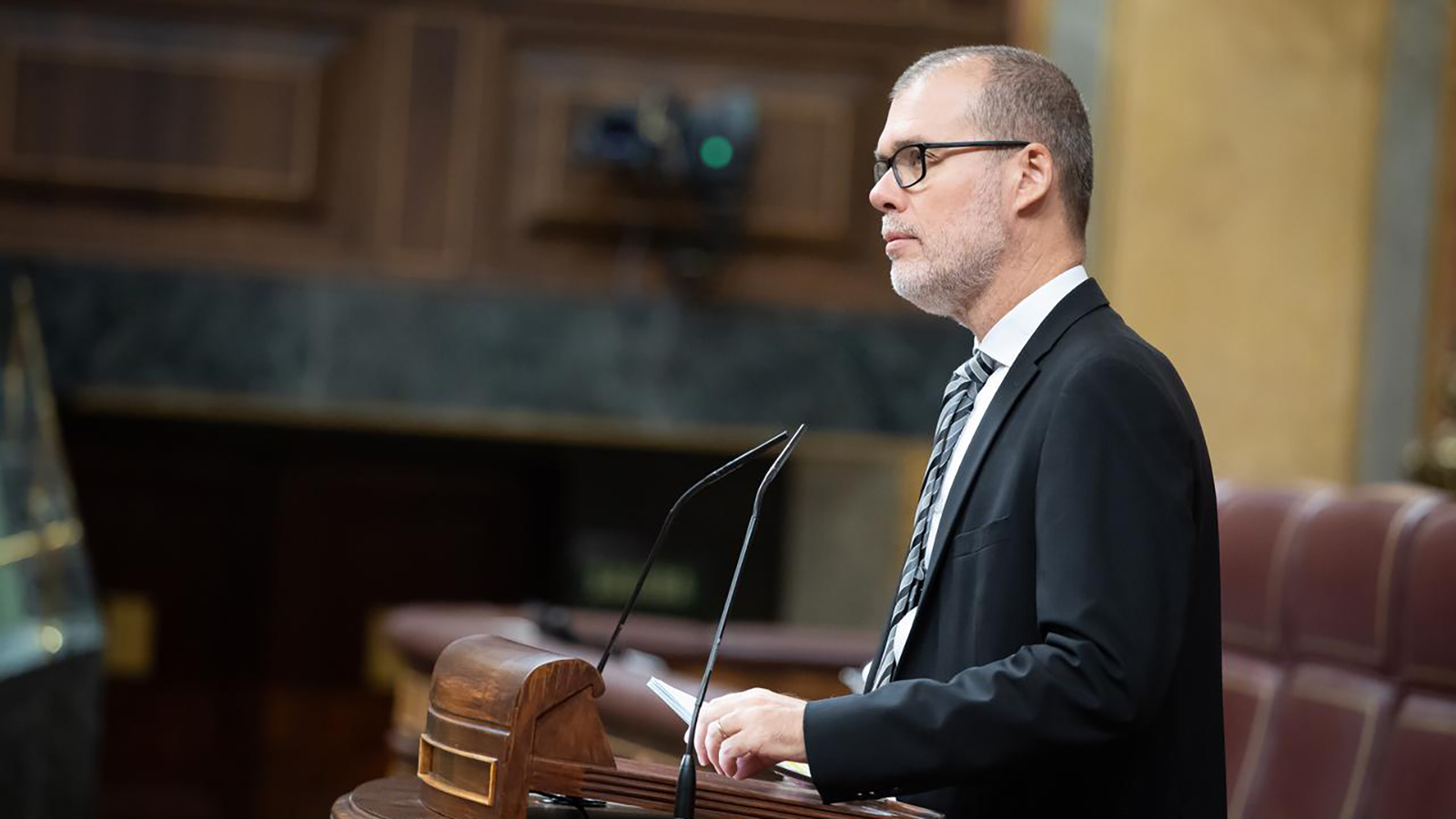 Josep Maria Cruset Domènech, diputado de Junts per Catalunya. - Congreso de los Diputados