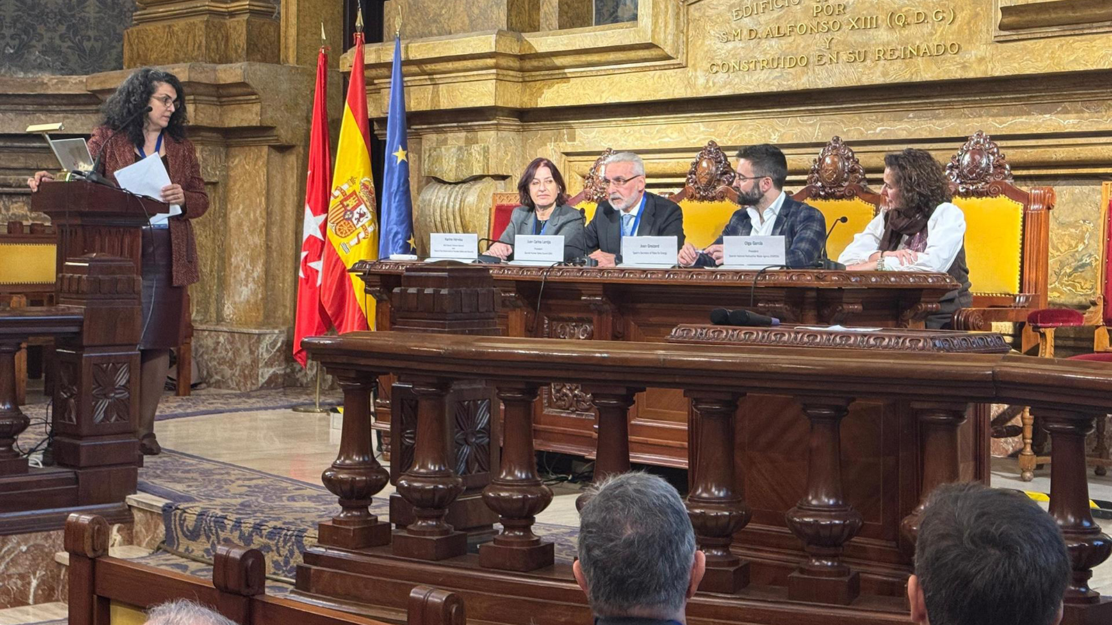 El CSN inaugura en Madrid el seminario internacional del OIEA sobre el desarrollo de Almacenamiento Geológico Profundo. - CSN