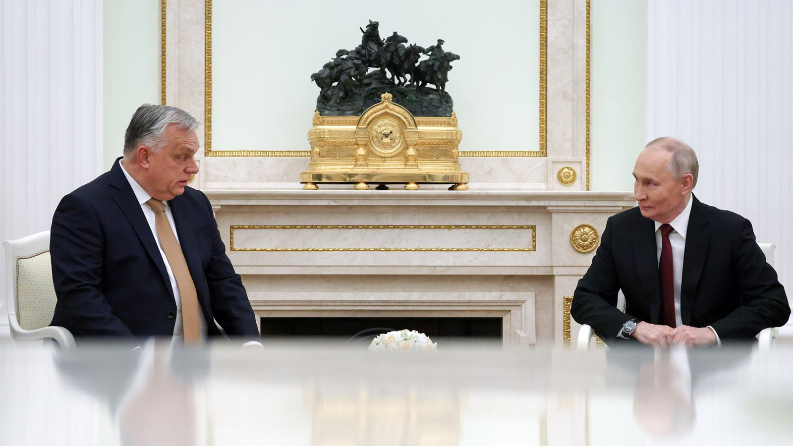 El primer ministro húngaro, Viktor Orbán y Vladimir Putin. - Vladimir Gerdo, TASS