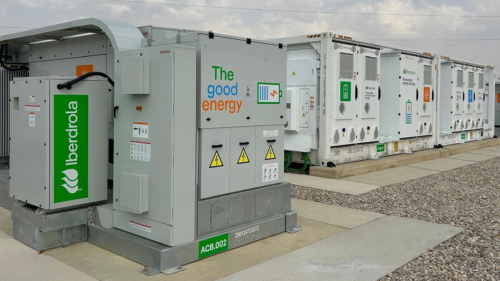 Proyecto de baterías de Iberdrola. - Iberdrola