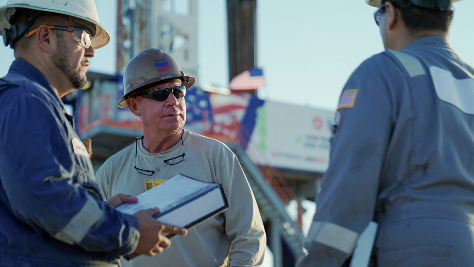 Trabajadores de Chevron. - Chevron