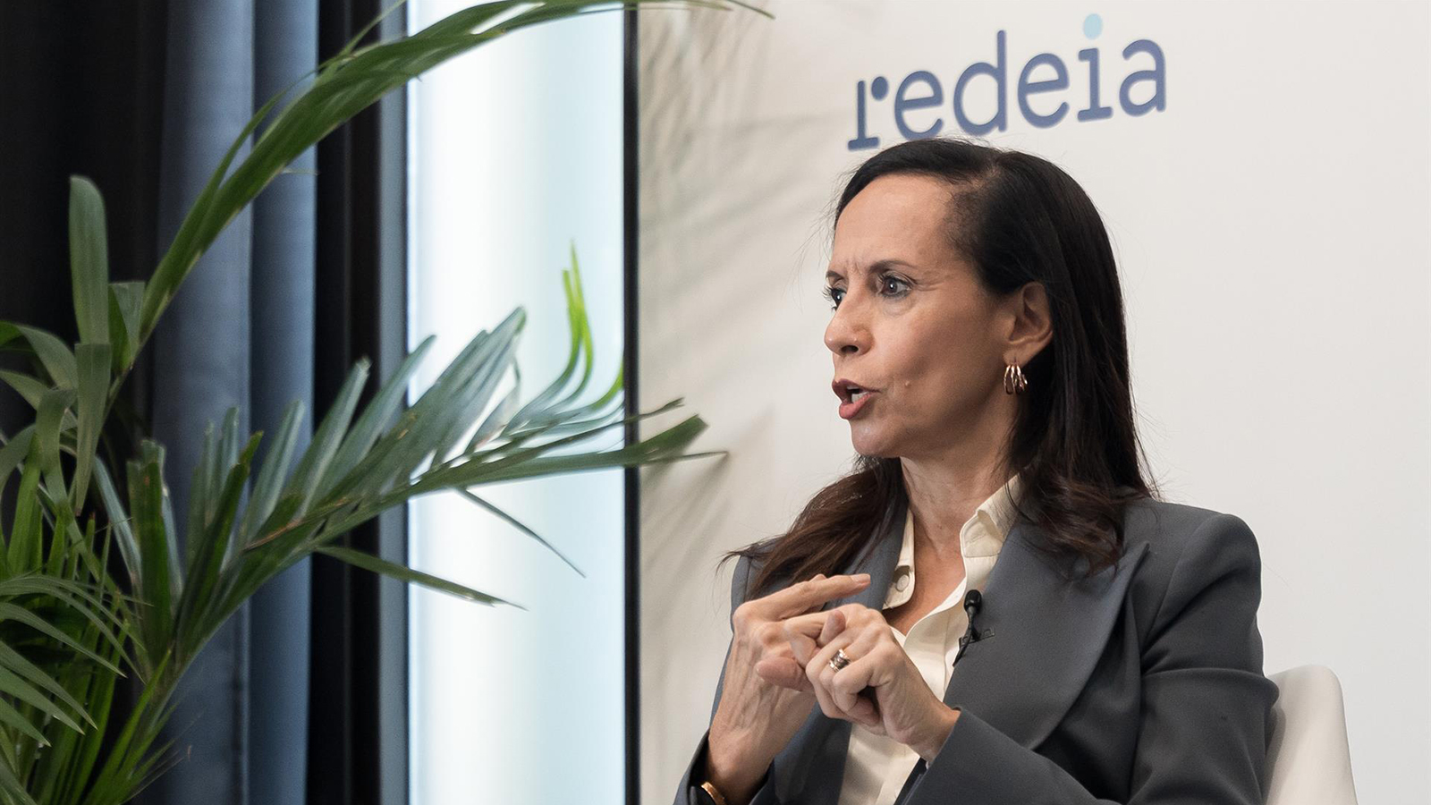 La presidenta de Redeia, Beatriz Corredor. - Diego Radamés - Europa Press