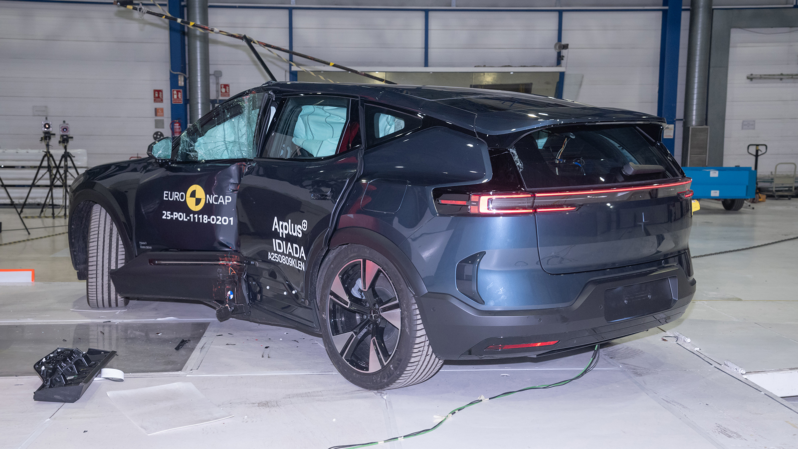 El Polestar 3 es tan seguro como el EX90 de Volvo.  - Euro NCAP /></p><p>Por último, <strong>en la categoría de “Executive Cars” los focos fueron a parar al <a href=