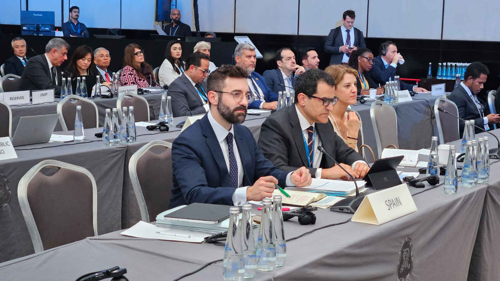 El secretario de Estado de Energía, Joan Groizard, en la 16ª Asamblea de la Agencia Internacional de Energías Renovables. - Miteco