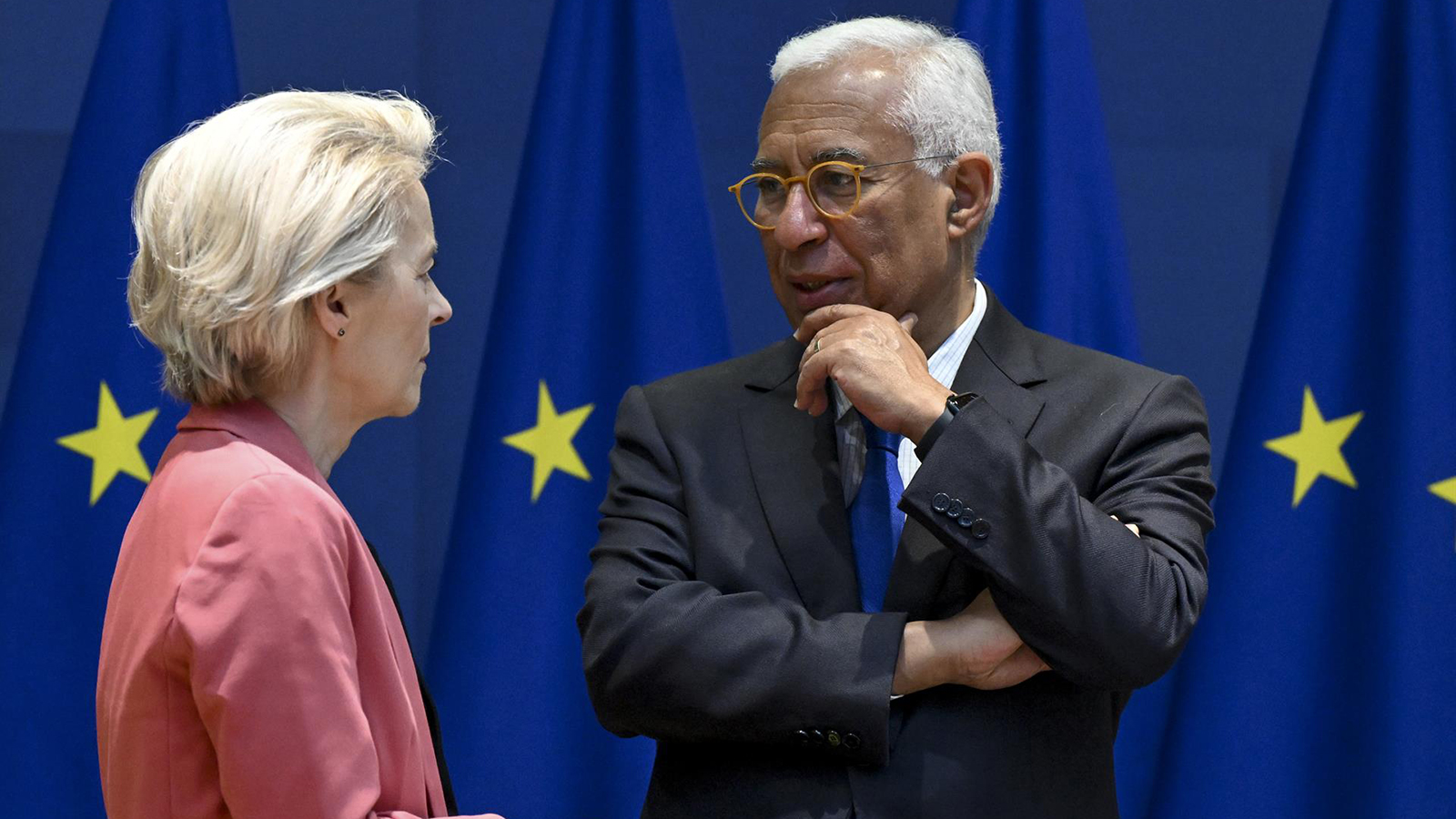 El presidente del Consejo Europeo, António Costa, y la presidenta de la Comisión Europea, Ursula von der Leyen. - Sierakowski Frederic - EU