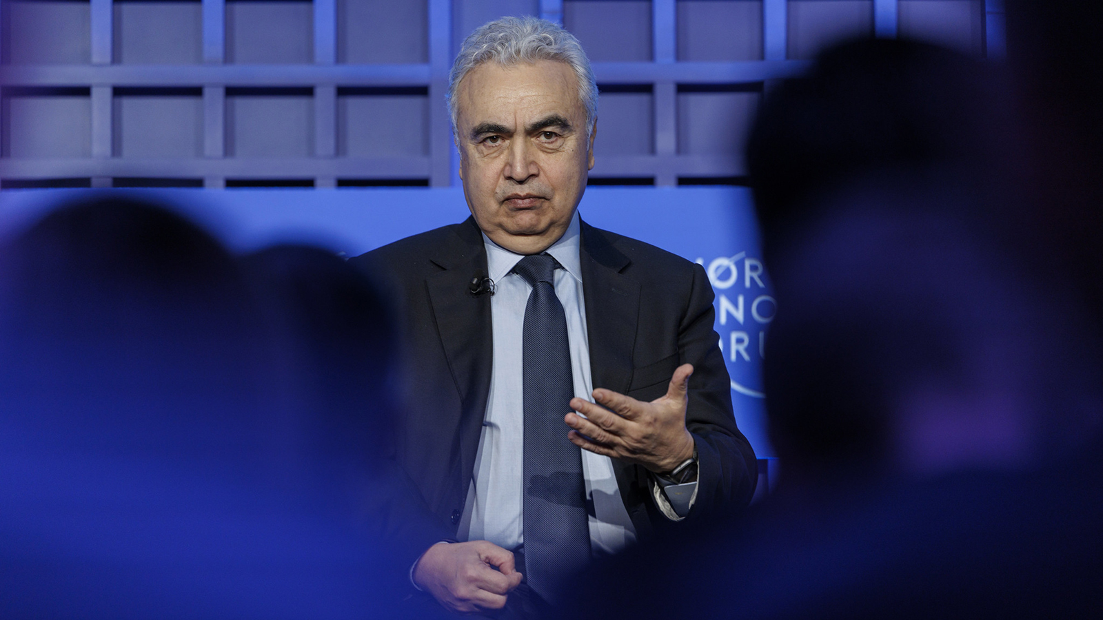 El director ejecutivo de la Agencia Internacional de la Energía (AIE), Fatih Birol, en Davos. - Jason Alden/World Economic Forum