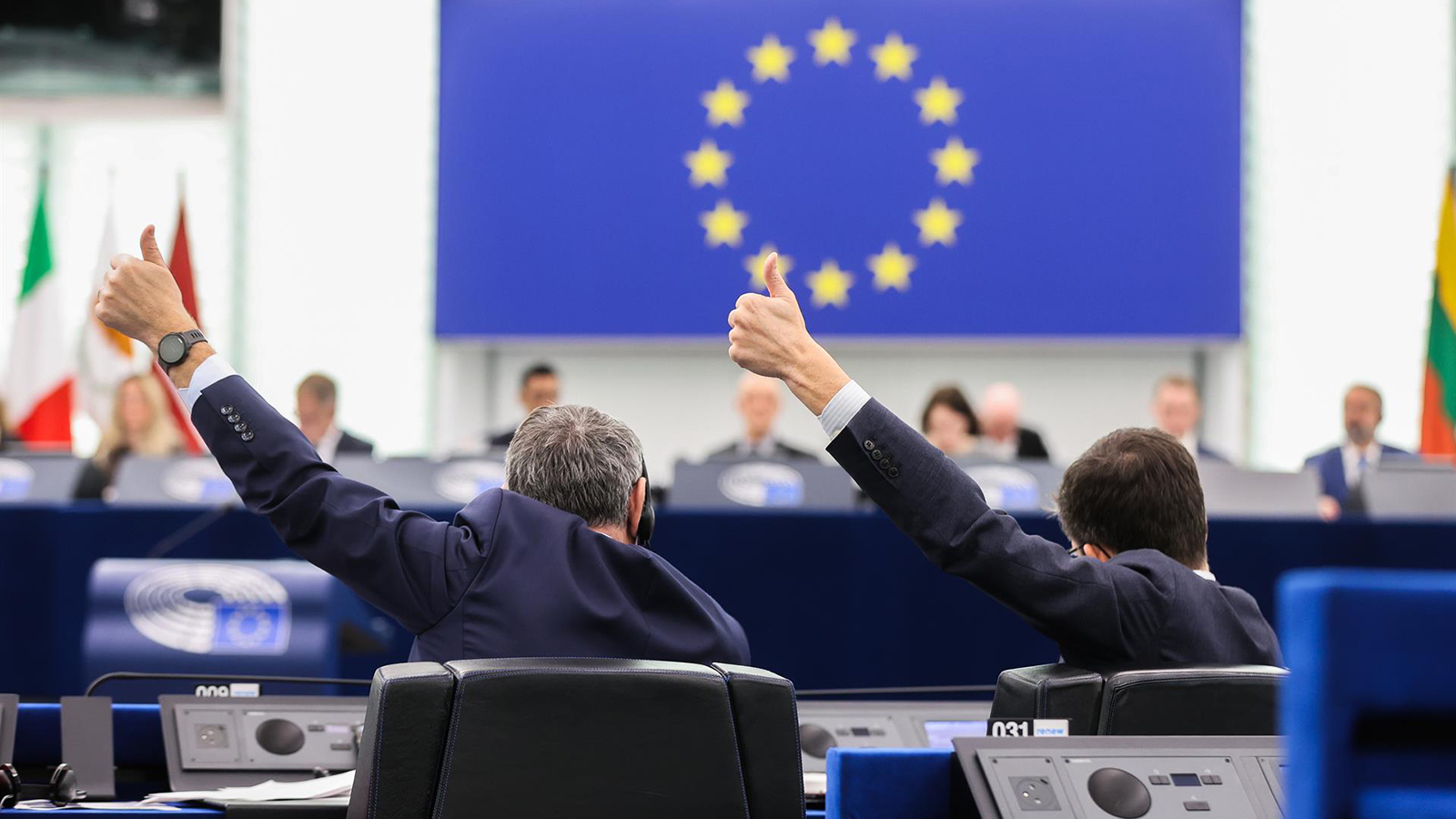 Sesión plenaria en el Parlamento Europeo. - Alain Rolland