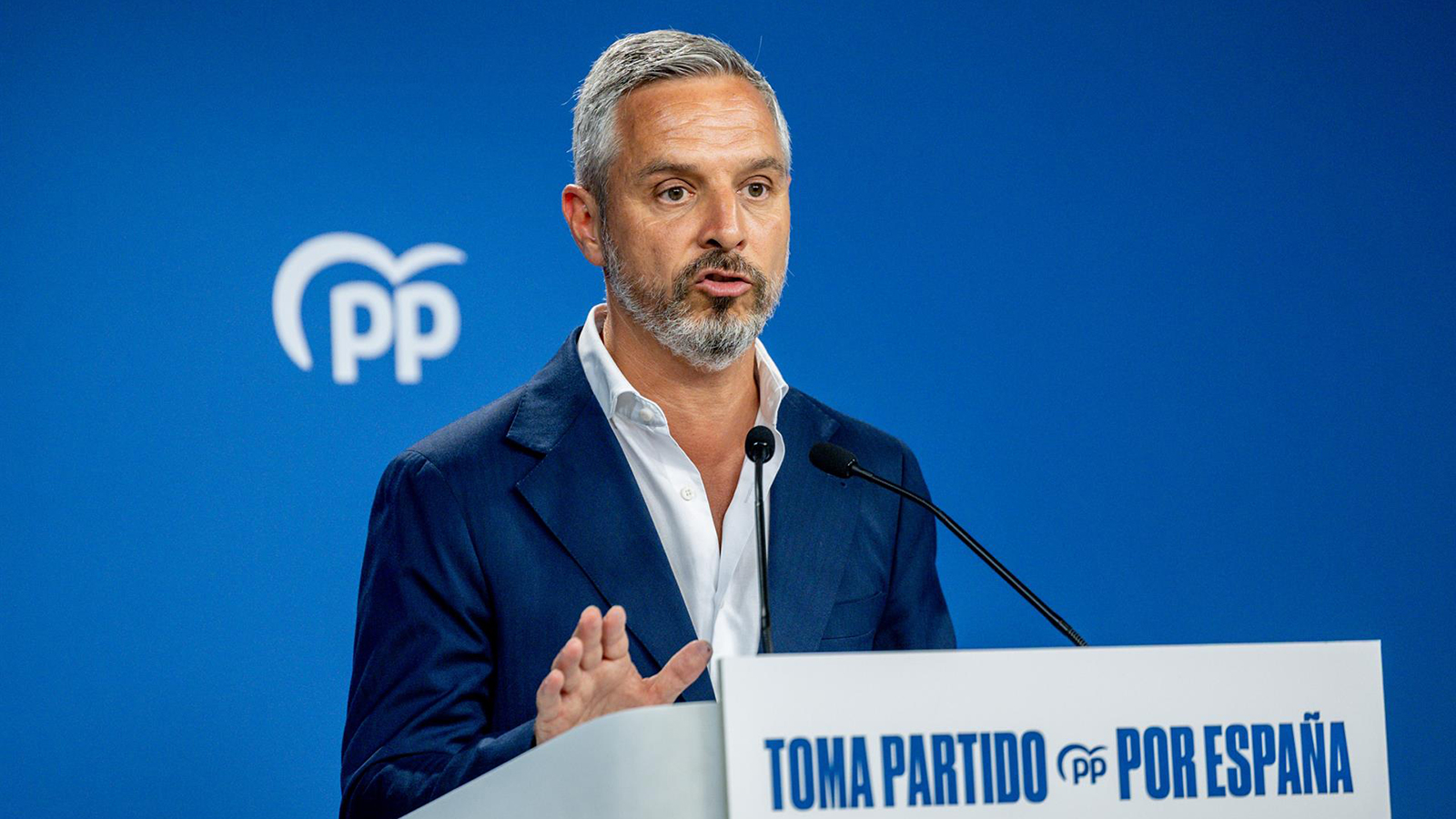 El vicesecretario de Hacienda, Vivienda e Infraestructuras del PP, Juan Bravo. - Ricardo Rubio - Europa Press