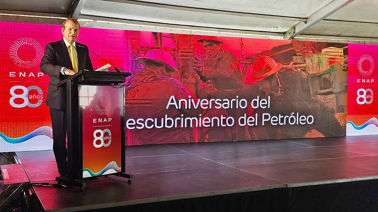 El gerente general de la Empresa Nacional de Petróleo (Enap) de Chile, Julio Friedmann. - Enap