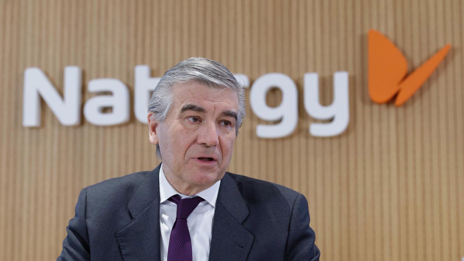 El presidente de Naturgy, Francisco Reynés, en la presentación de resultados de la firma de 2025. - Dani Santamaría