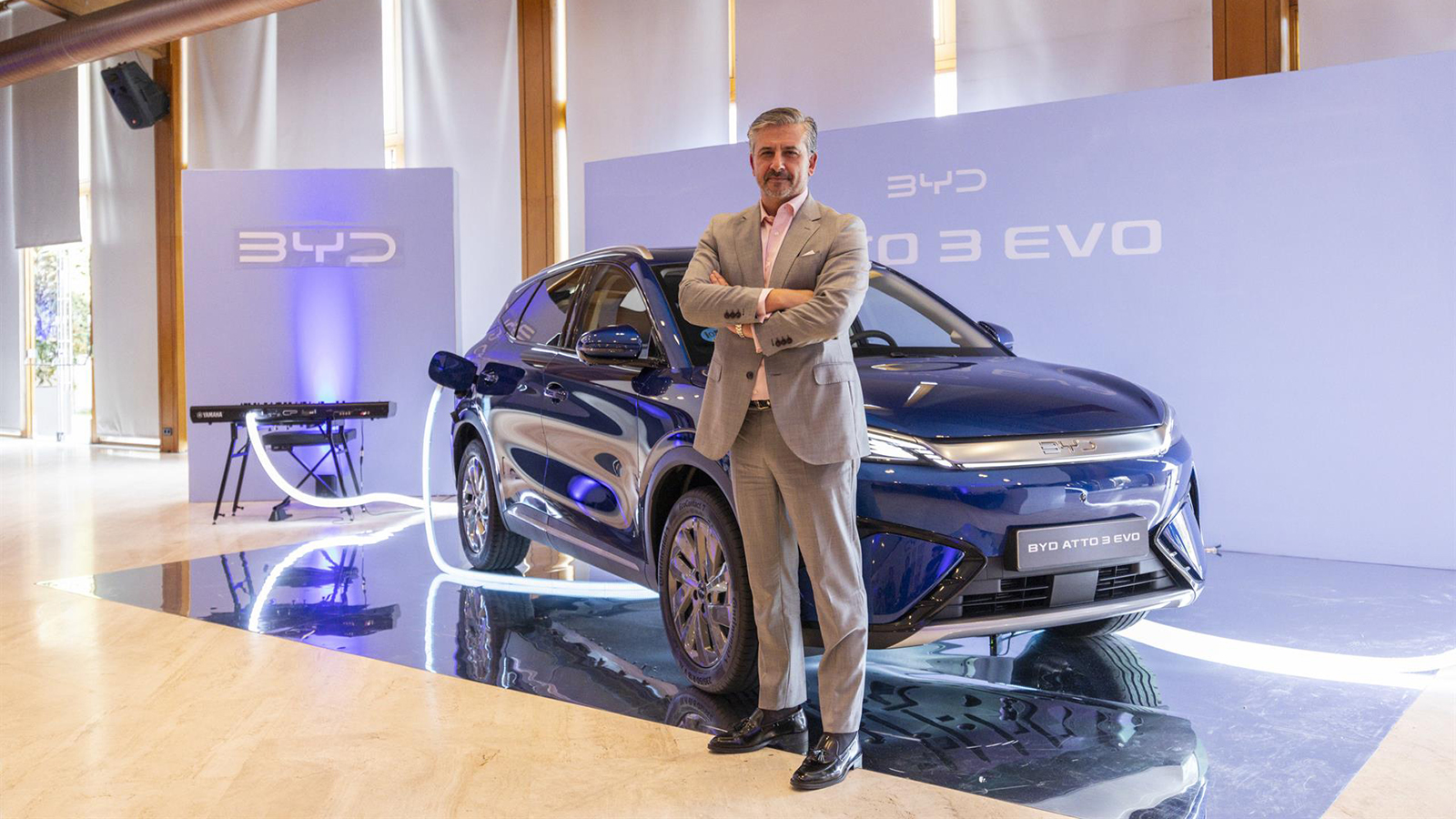 El director general de BYD España y Portugal, Alberto de Aza. - BYD