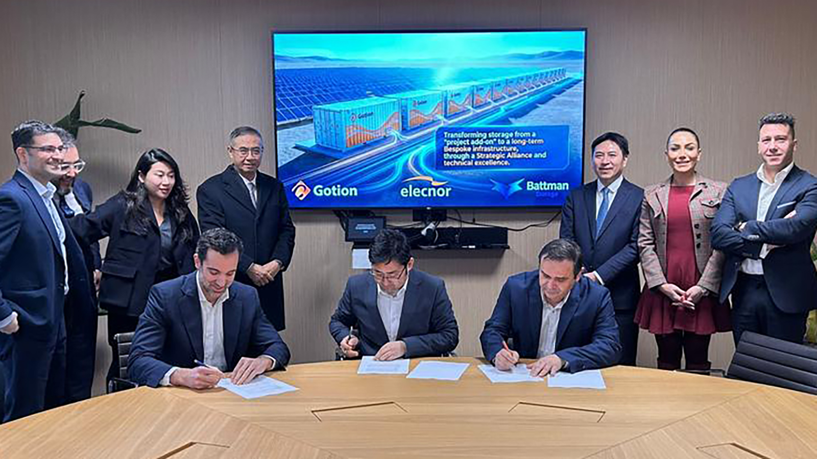 Polestar Energy impulsa el liderazgo de Battman Storage en la histórica alianza con Grupo Elecnor y Gotion para el almacenamiento en España. - Polestar Energy