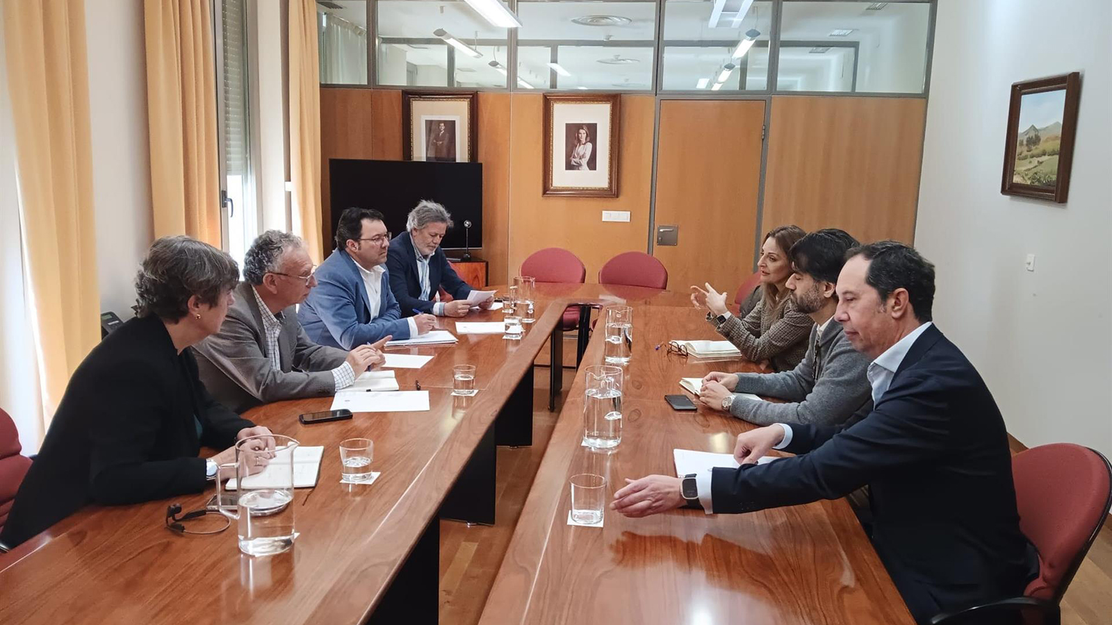 Responsables de Nostrum Group se reúnen con el delegado del Gobierno en Extremadura. - Europa Press