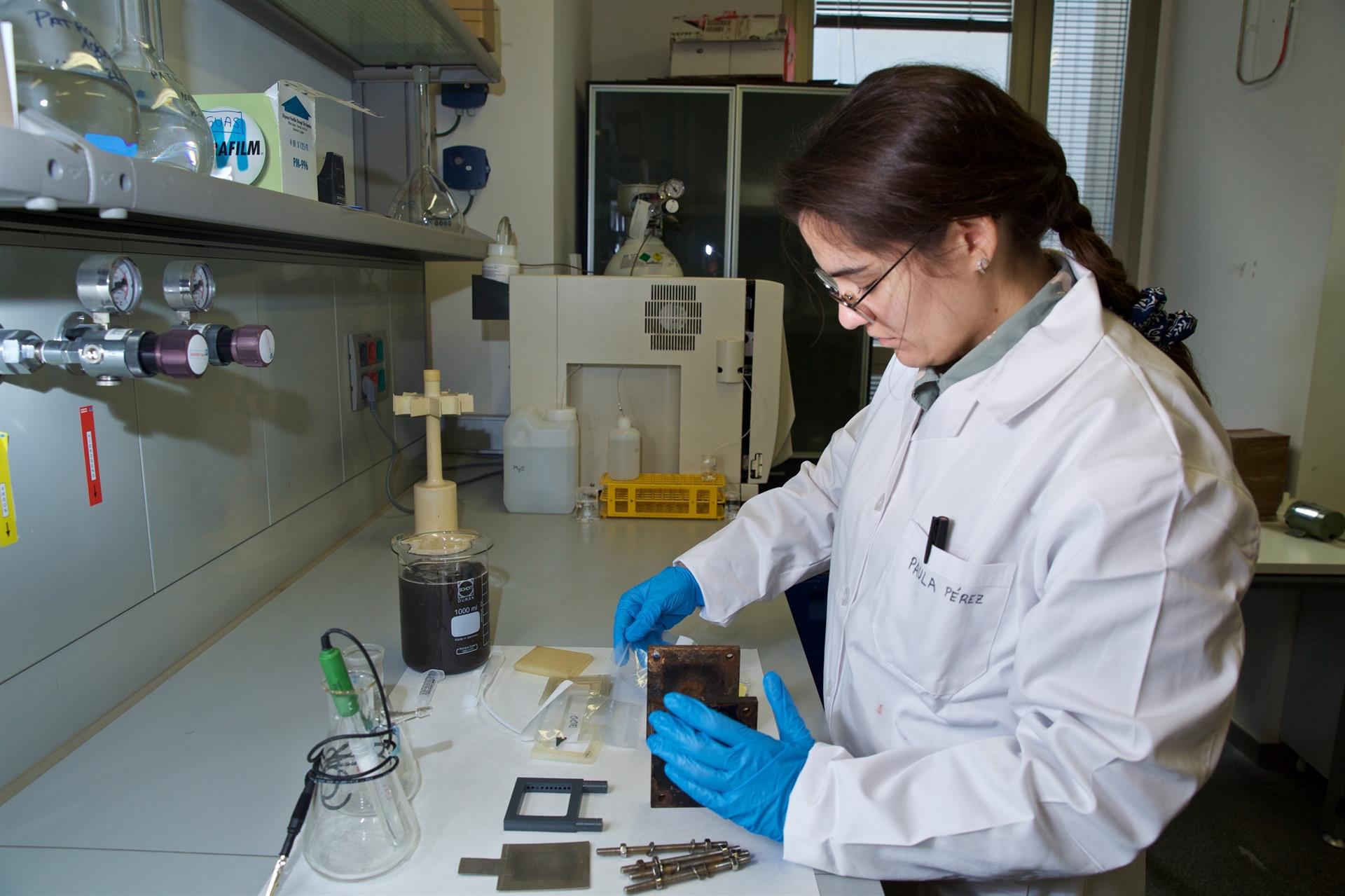 Investigadora del Grupo de Investigación en Electrocatálisis y Electroquímica de Polímeros (GEPE) de la UA