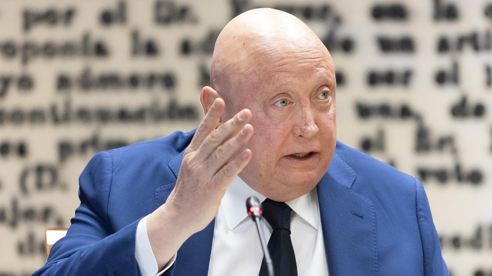 El presidente ejecutivo y fundador de Forestalia Renovables, Fernando Samper Rivas, comparece ante la comisión del ‘caso Koldo’, en el Senado, a 6 de abril de 2026, en Madrid (España). - Eduardo Parra - Europa Press