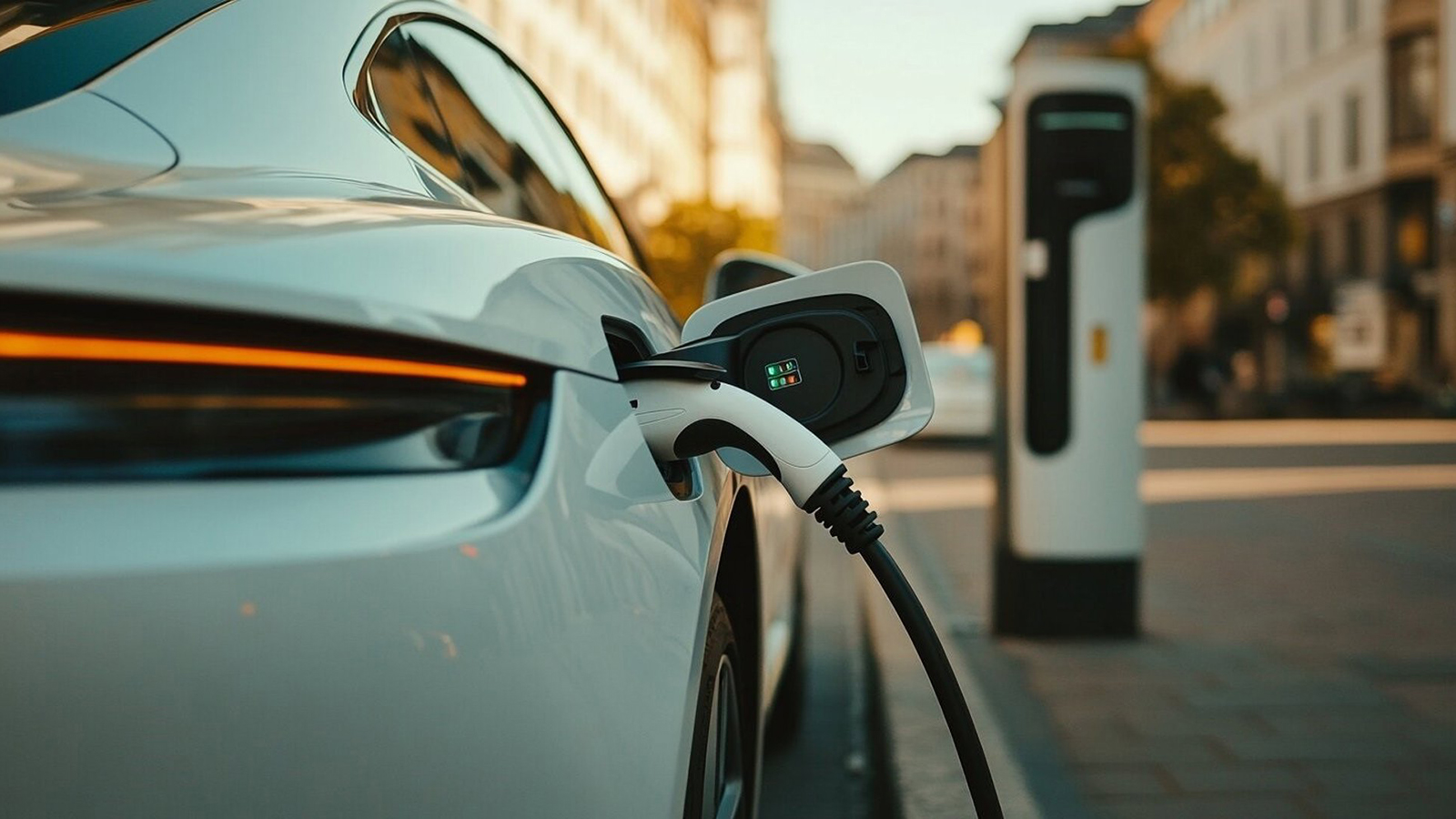 Un coche eléctrico. - Arval