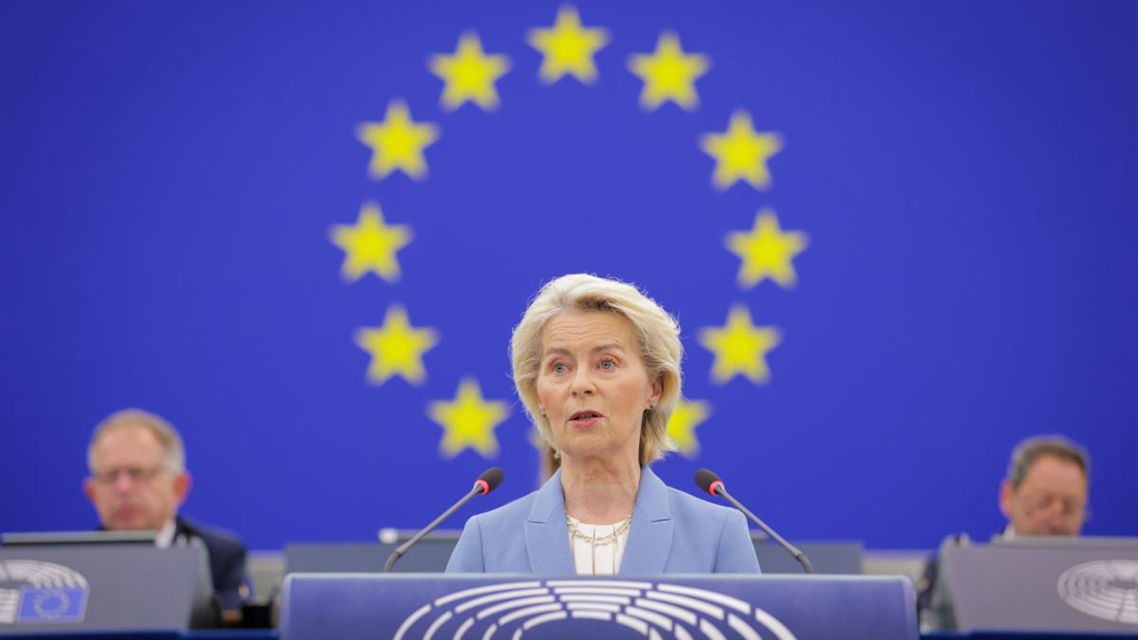 La presidenta de la Comisión Europea, Ursula von der Leyen. - UE