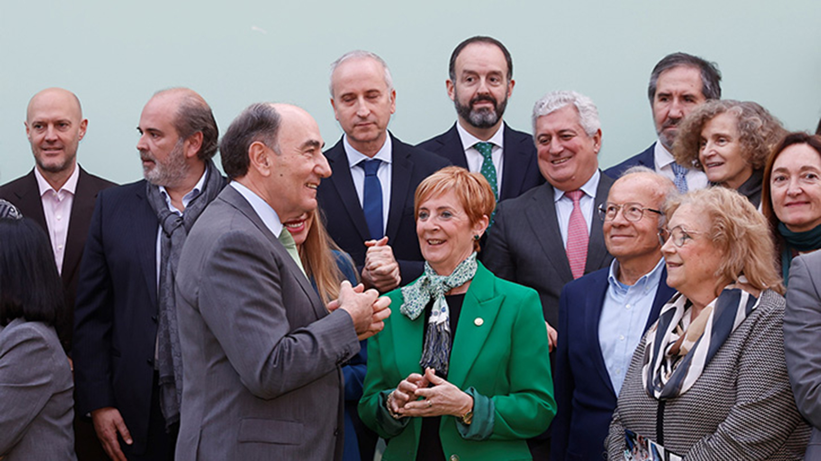 El presidente de Iberdrola, Ignacio Galán, durante el acto de lanzamiento de Q – Cero, organizado en la sede de la compañía. - Iberdrola