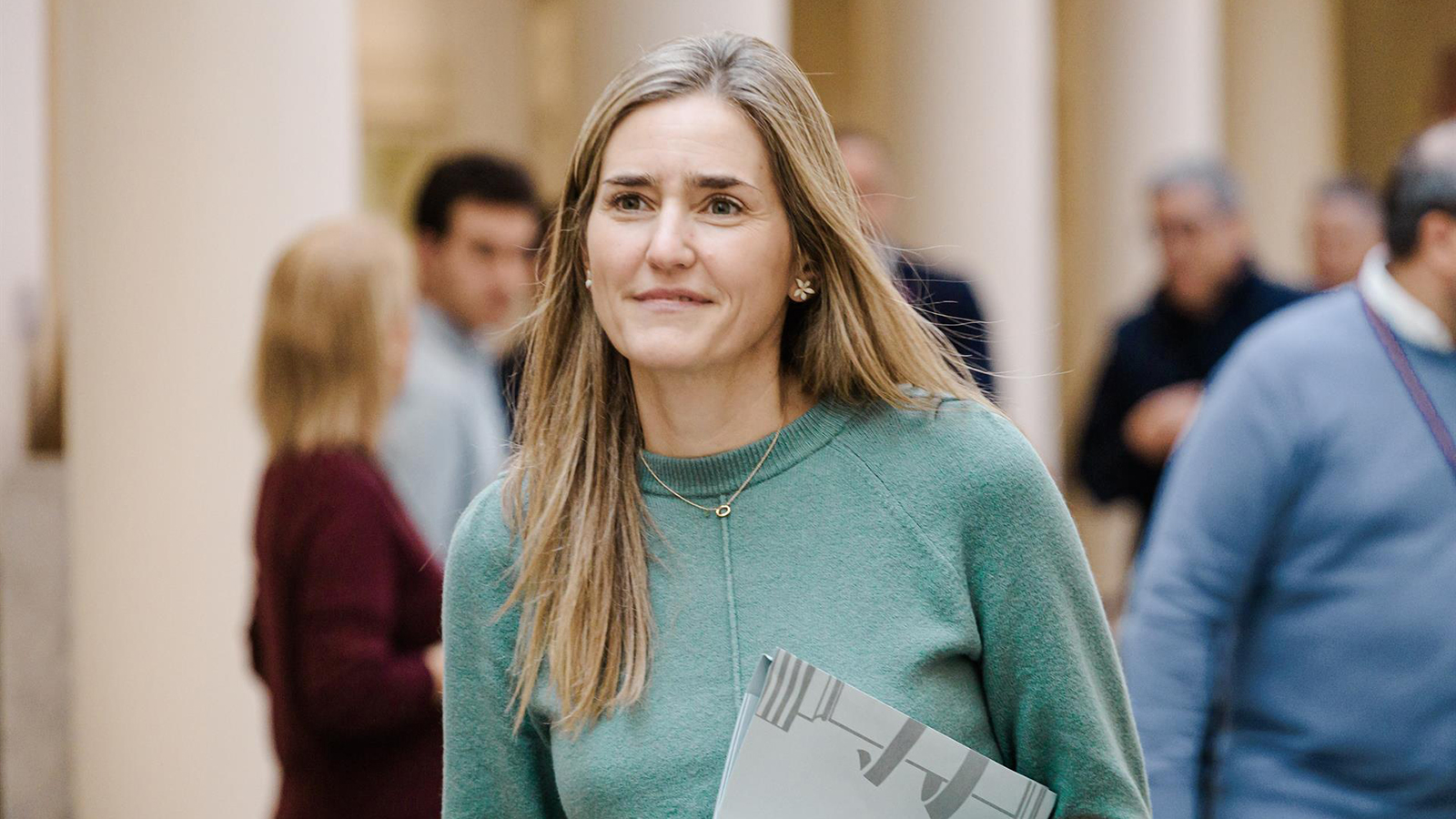 La vicepresidenta tercera y ministra para la Transición Ecológica y Reto Demográfico, Sara Aagesen. - Carlos Luján - Europa Press
